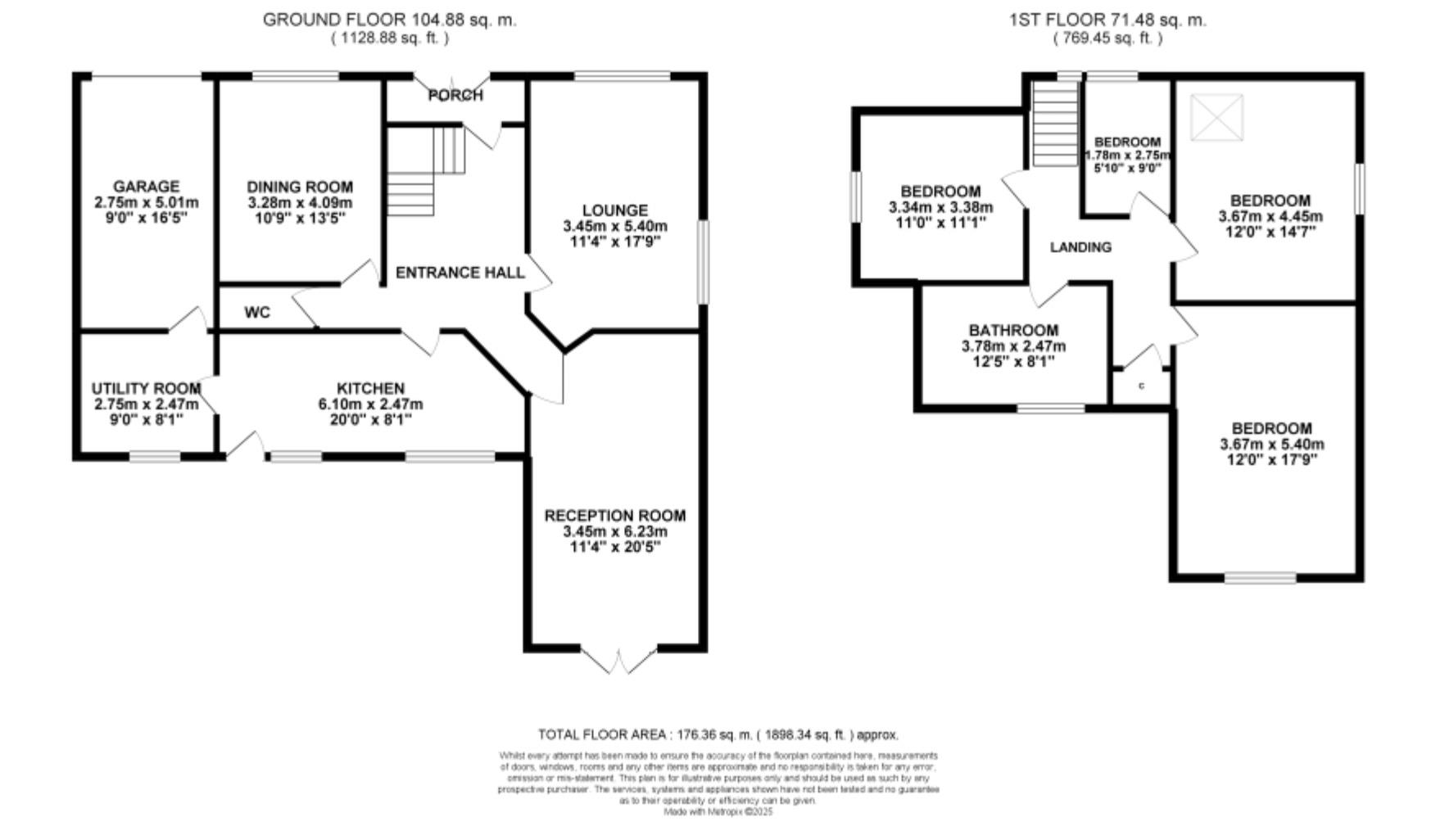 17, Andrews Lane, Formby floorplan