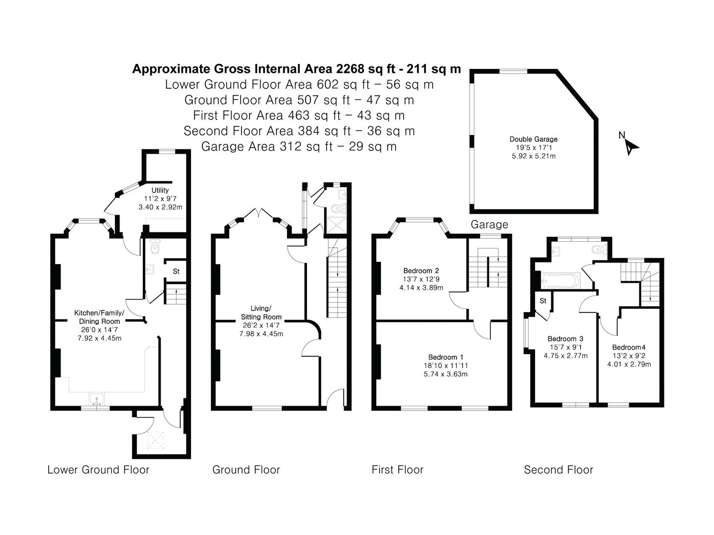 42, Carlton Street, Cheltenham floorplan