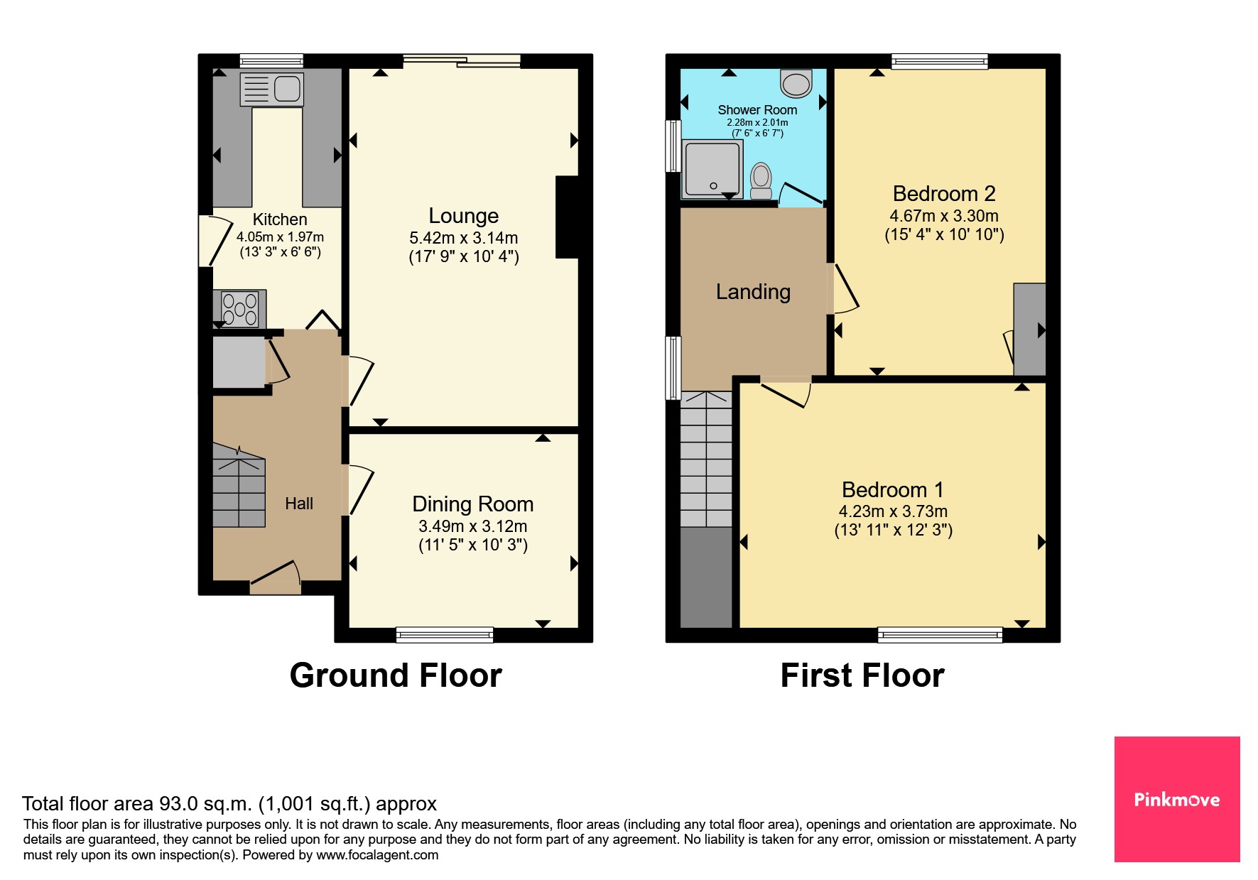 16, Eastfield Way, Newport floorplan