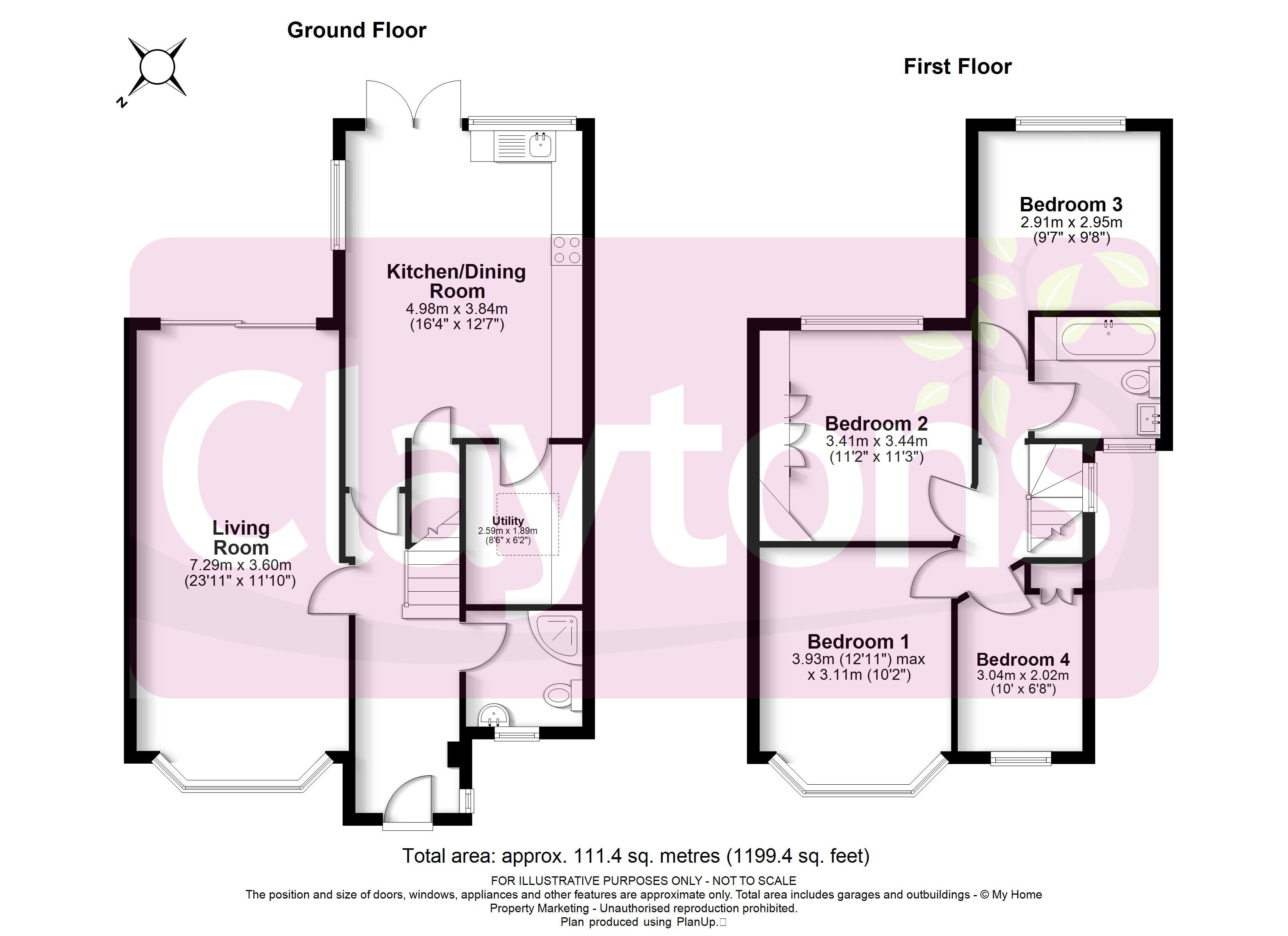 38, Westlea Avenue, Watford floorplan