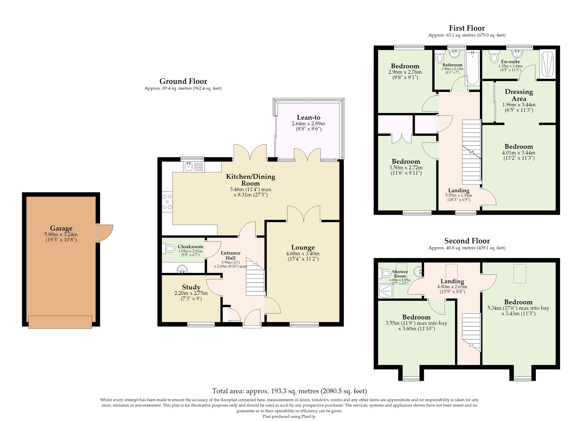 7 Ninham Close, Norwich floorplan