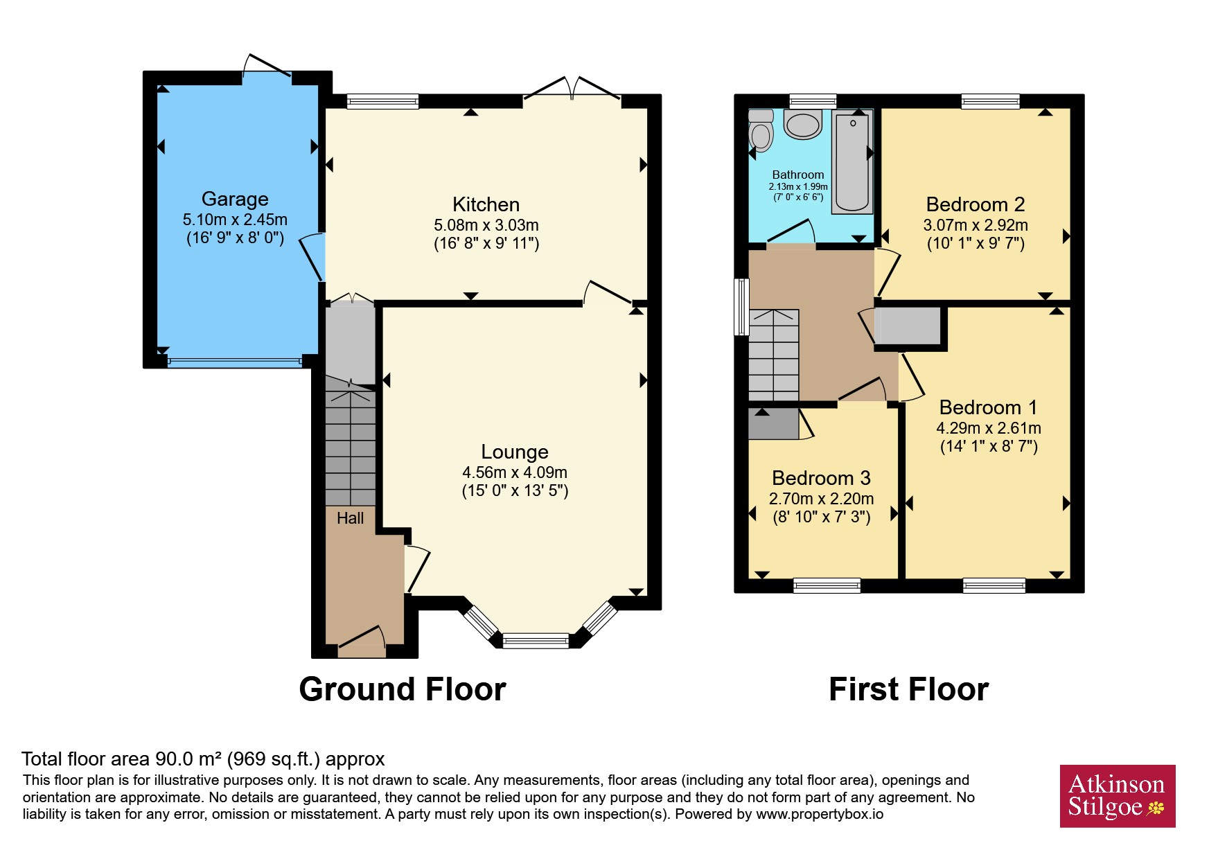 8, Spinney Close, Coventry floorplan