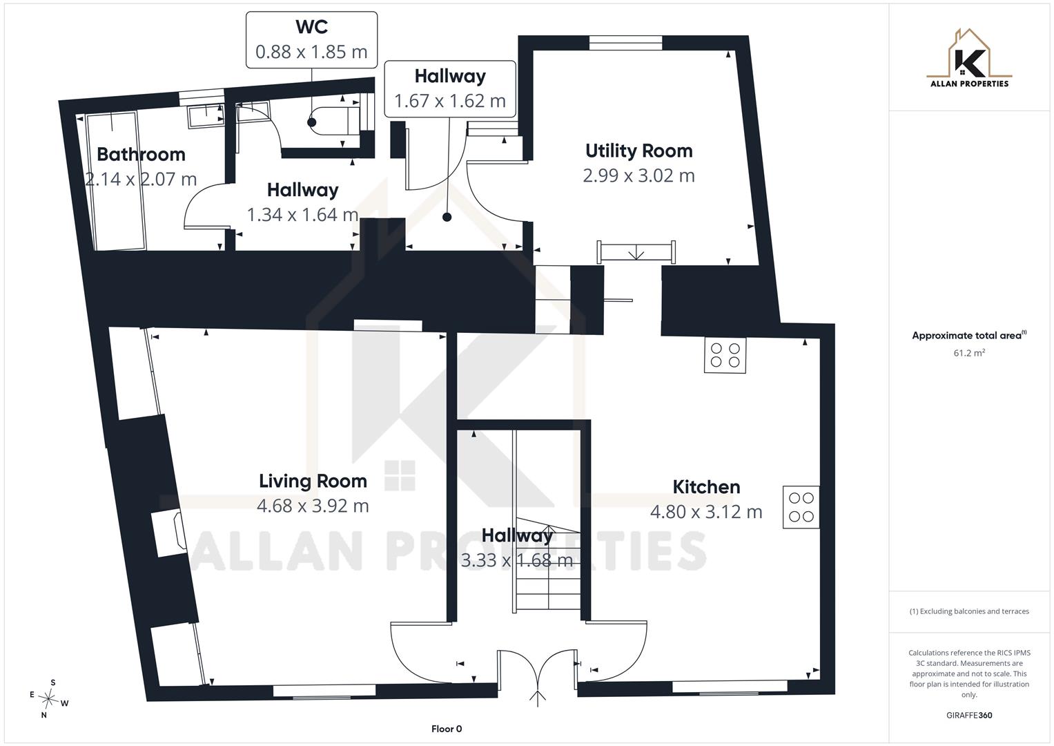 12 High Street, 12 High Street, Kirkwall floorplan