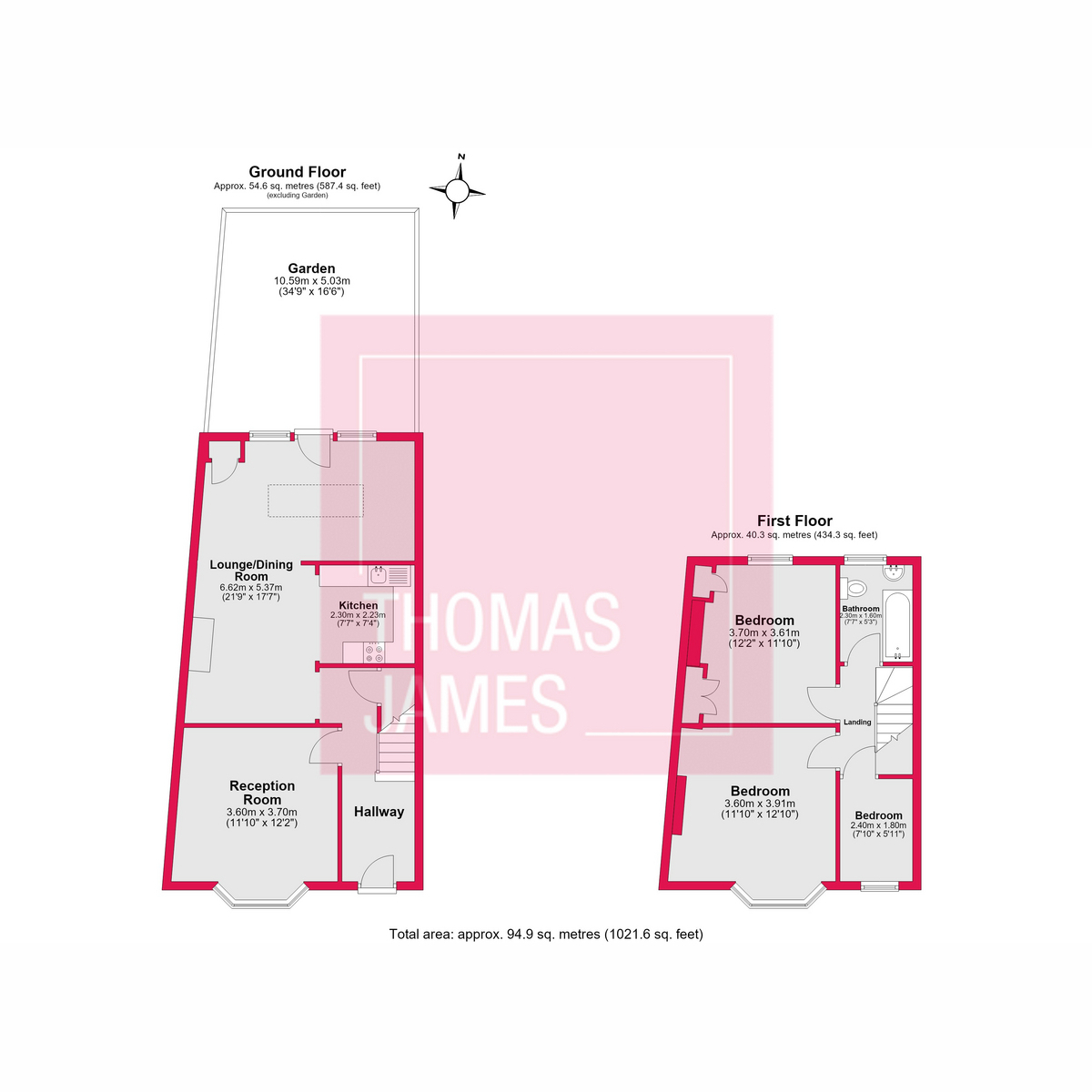 Sandford Avenue, London floorplan