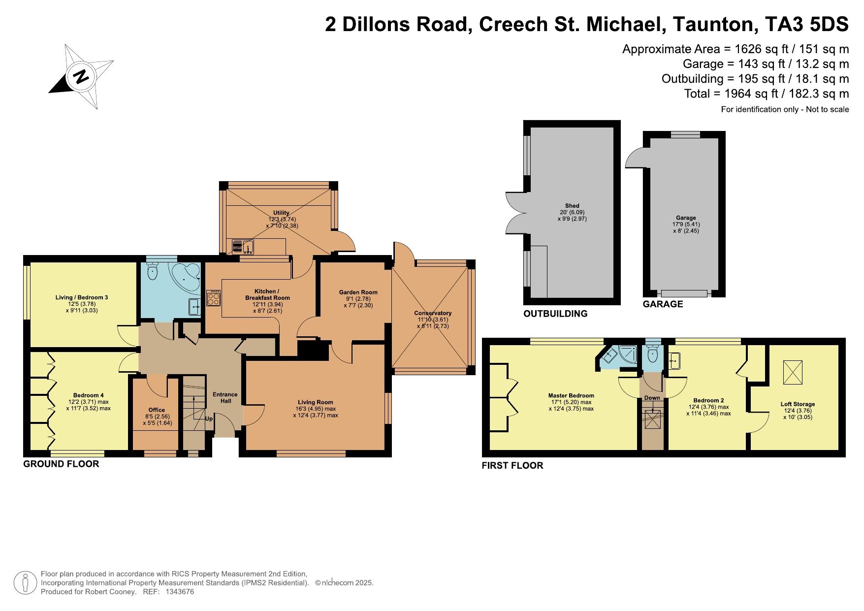 2 Dillons Road, Taunton floorplan