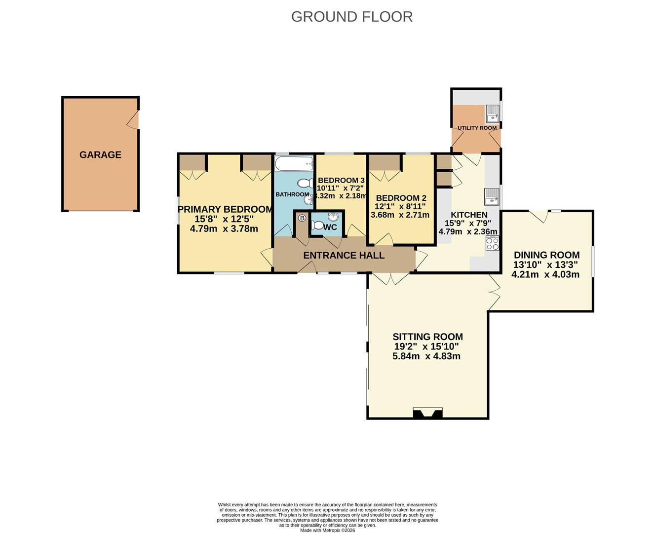 Hill Farm Close, Norwich floorplan