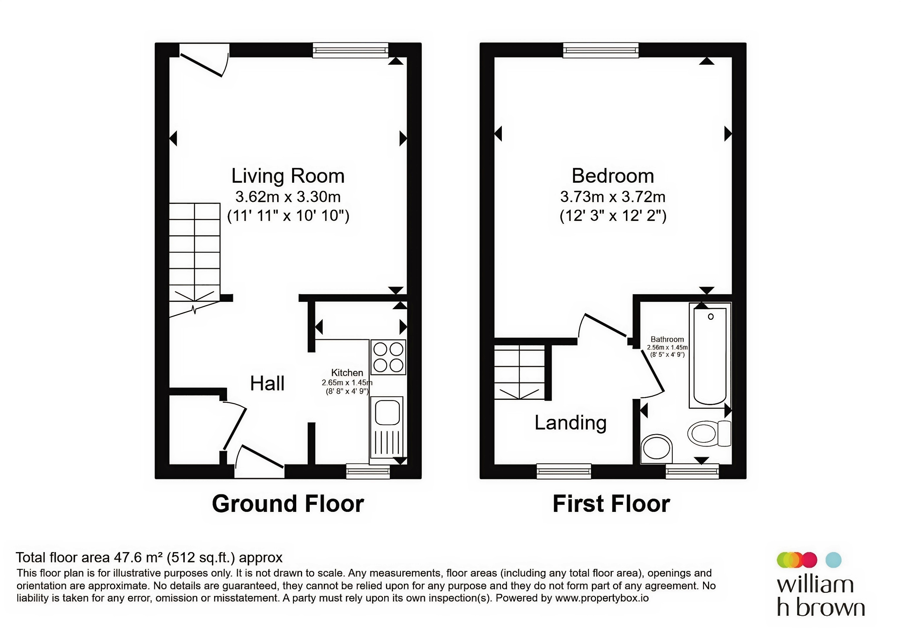 86, Whitacre, Peterborough floorplan