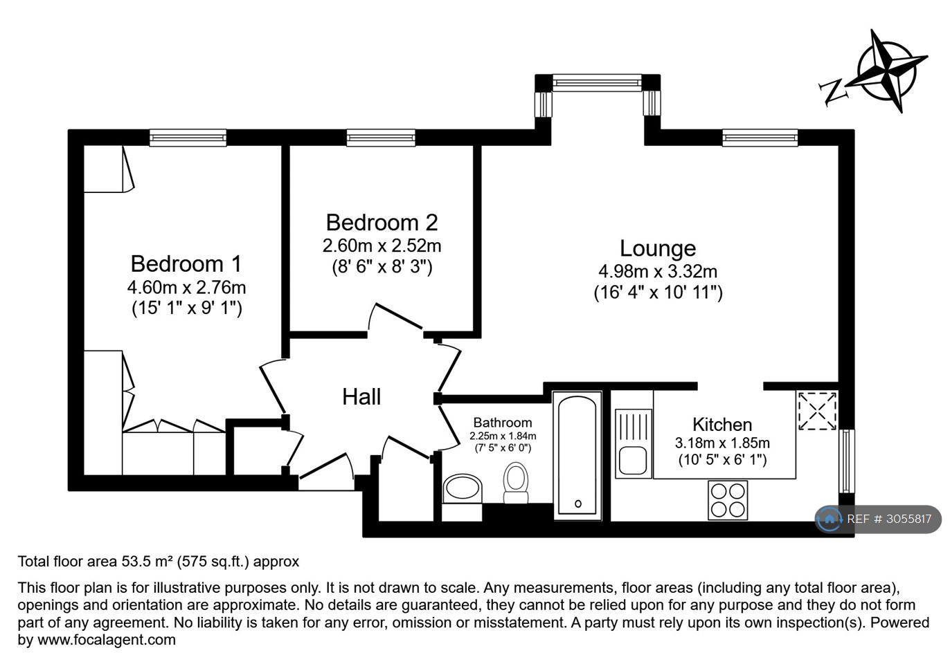 Redwood Gardens, Chingford, London floorplan