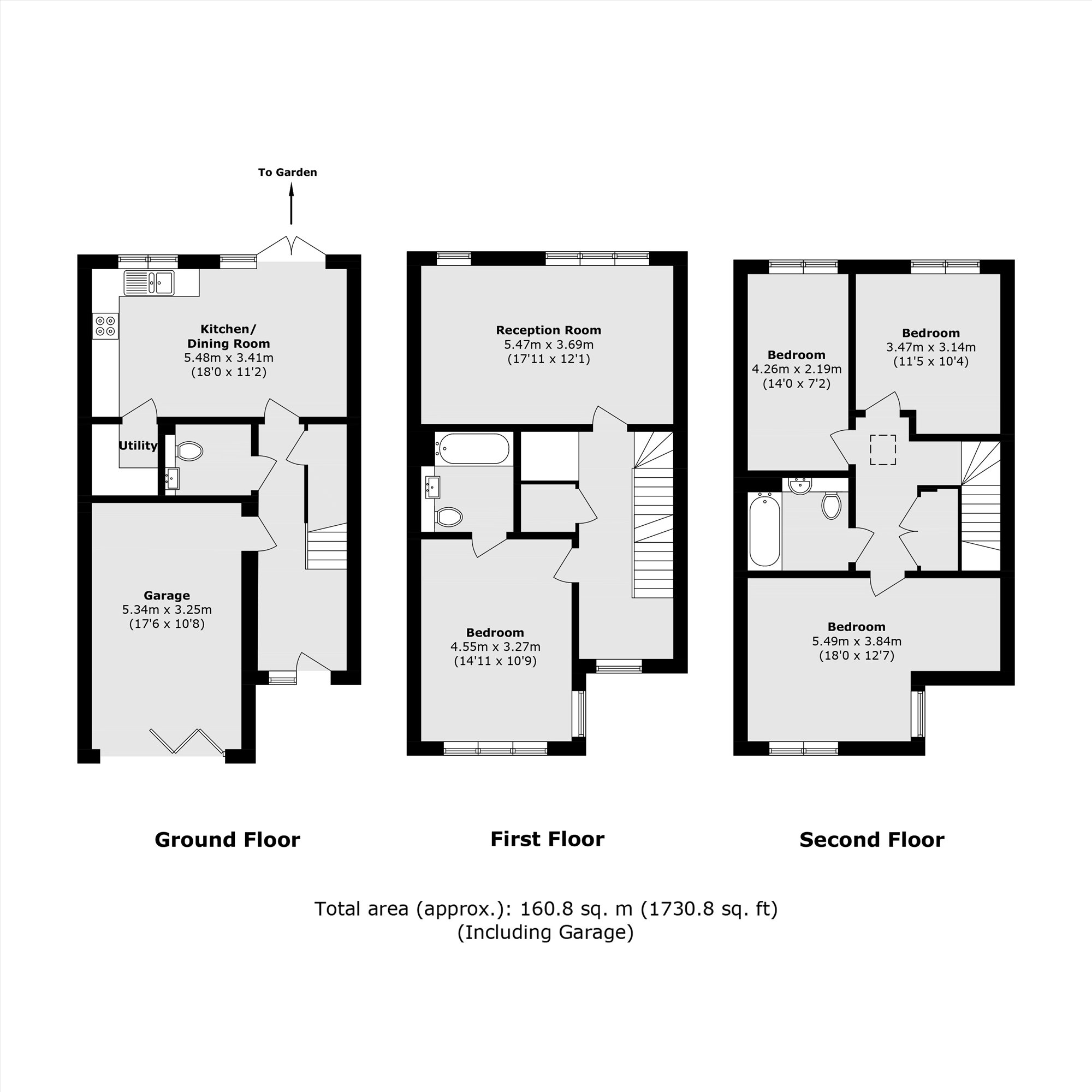 House, 39, Reynard Way, Brentford floorplan