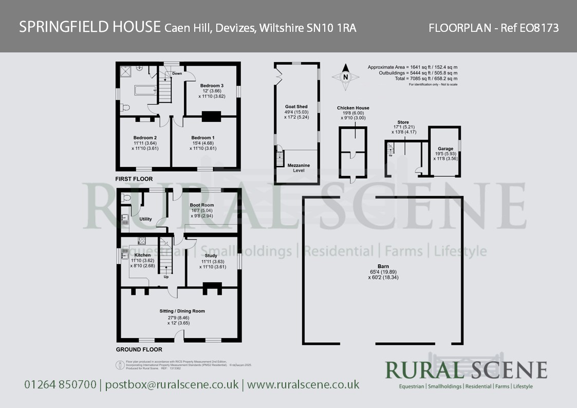 SPRINGFIELD HOUSE, CAEN HILL, Devizes floorplan