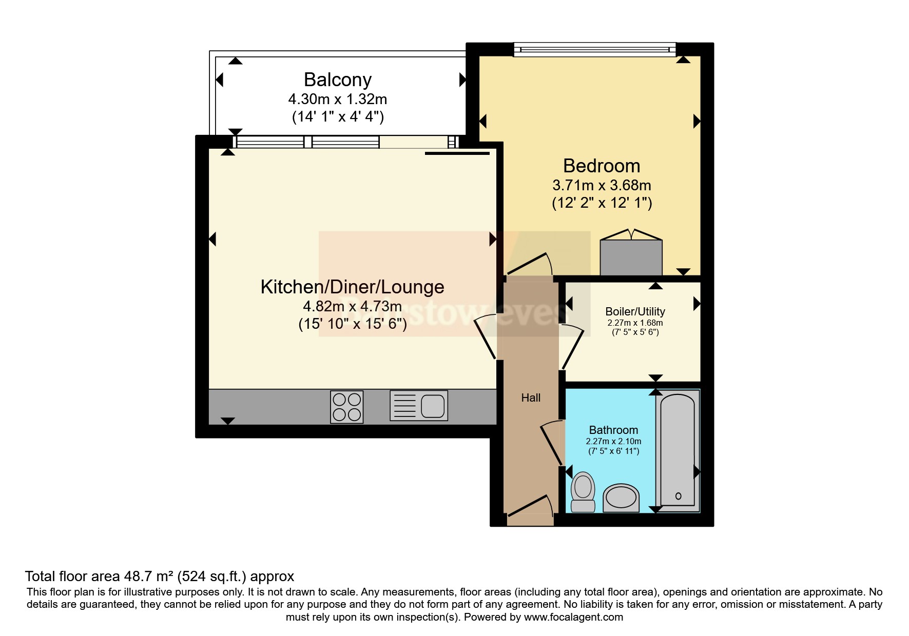 Cherry Orchard Road, Croydon, CR0 floorplan