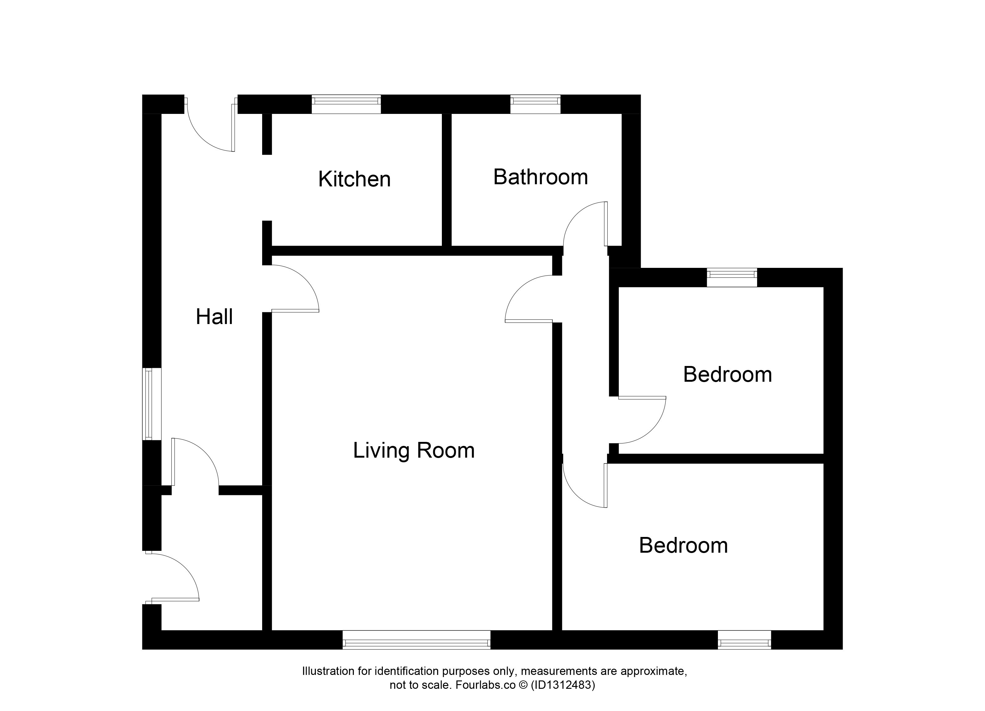 39, Pilmuir Road West, Forres floorplan