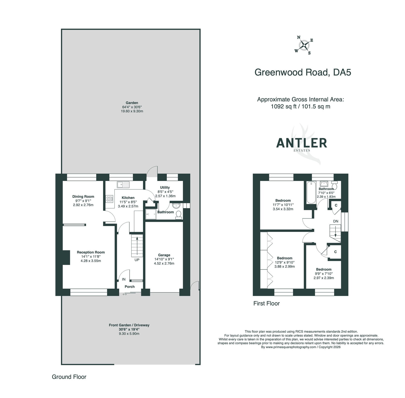 9, Greenwood Road, Bexley floorplan