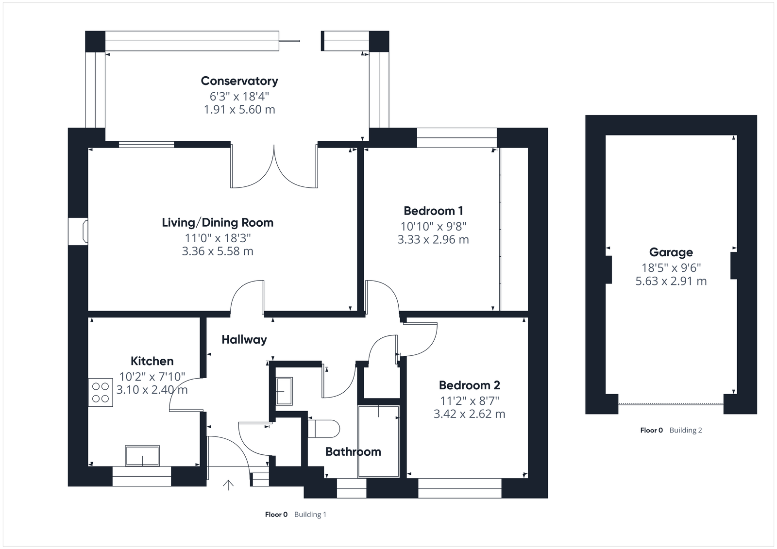 39, Lark Rise, Sidmouth floorplan
