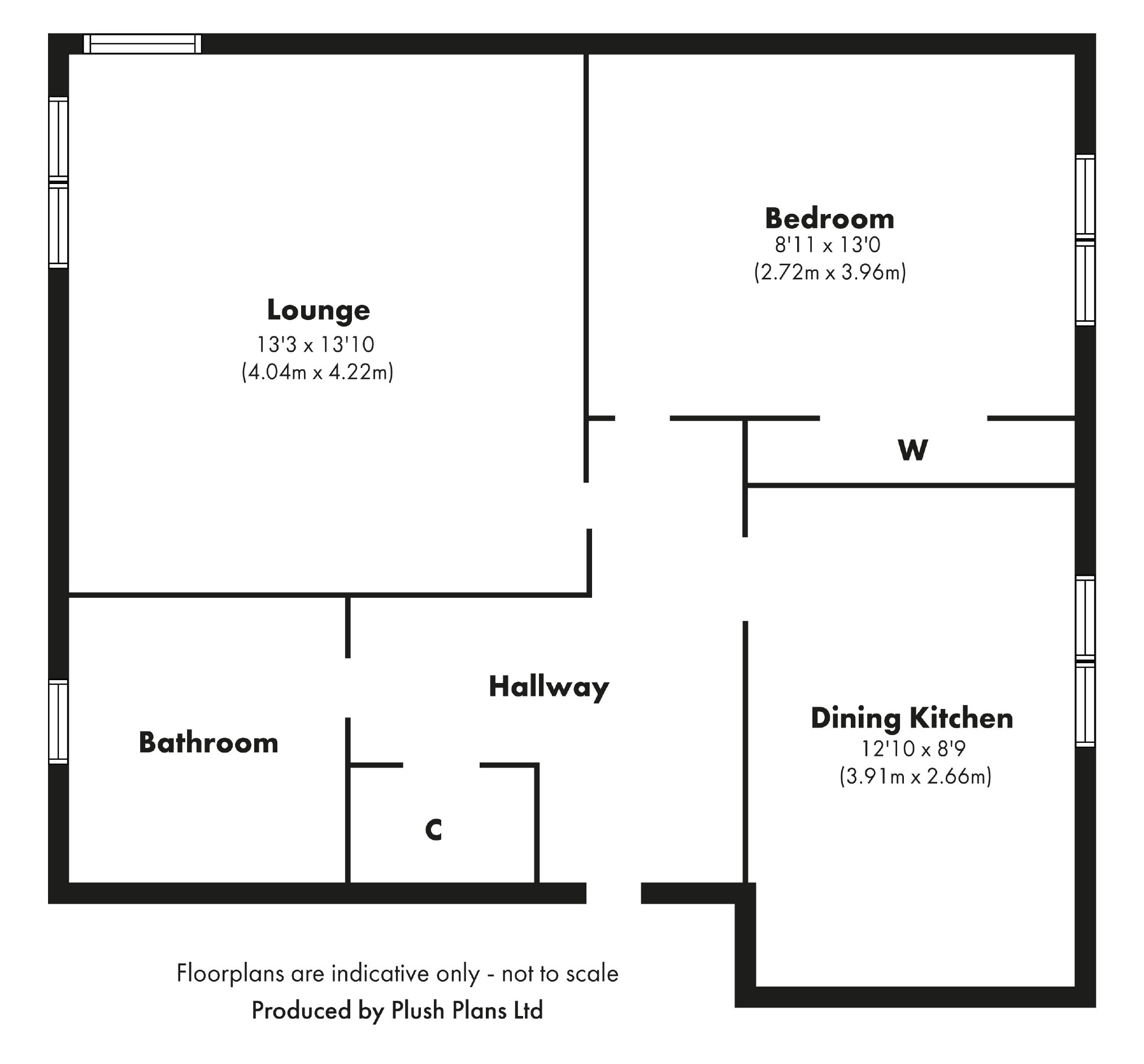 1 Bedrooms Flat for sale in Carwood Street, Greenock PA15