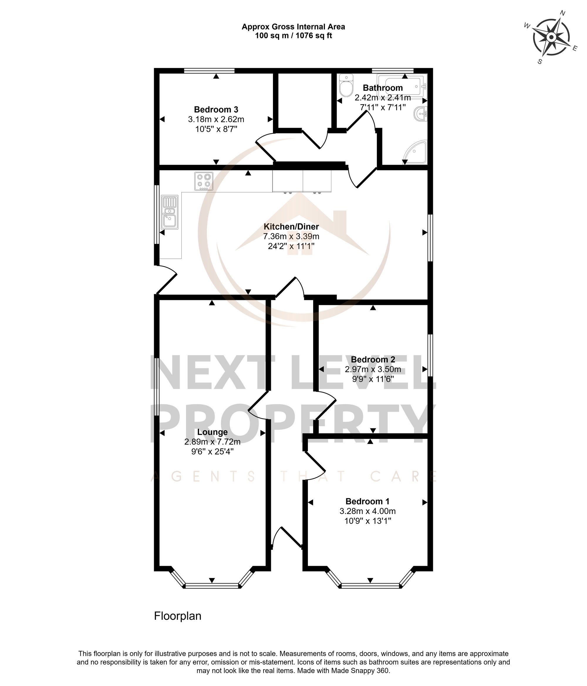 1 High Road, Wisbech floorplan