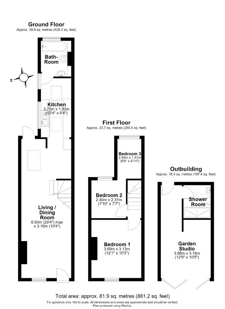 24, French's Road, Cambridge floorplan