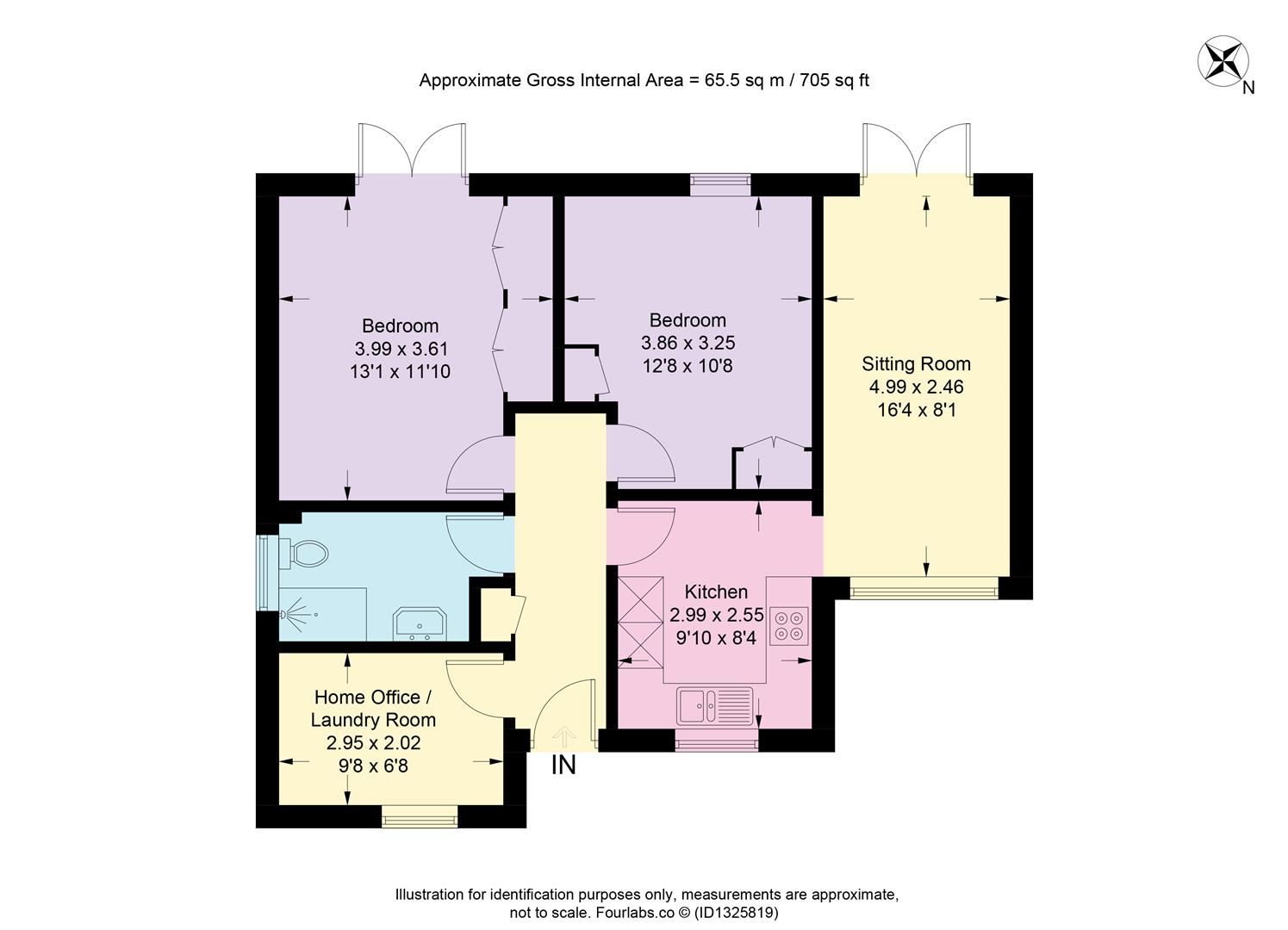 5 Police House, Butt Street, Minchinhampton floorplan
