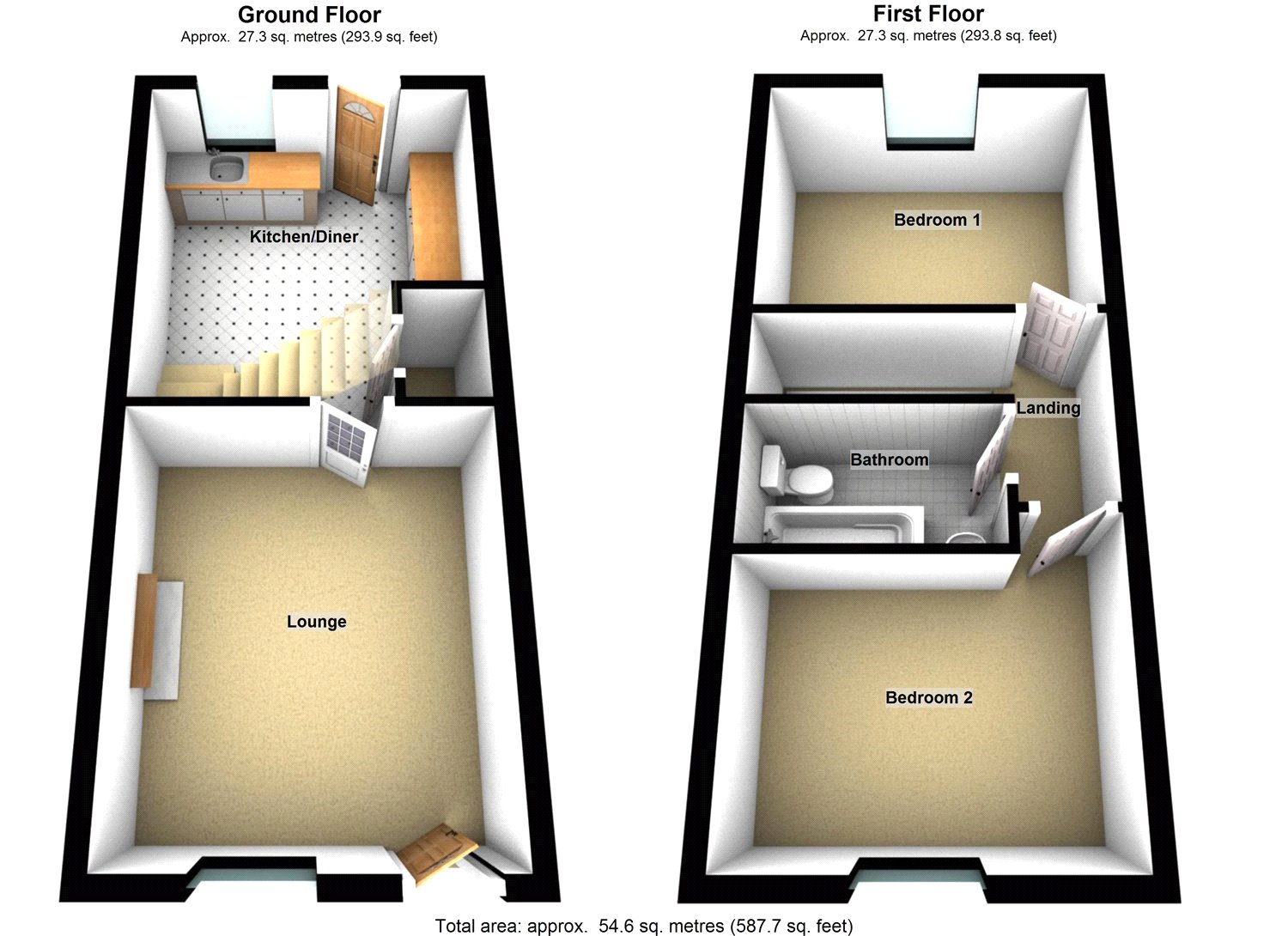 2 Bedrooms End terrace house for sale in Victoria Street, Lincoln LN1