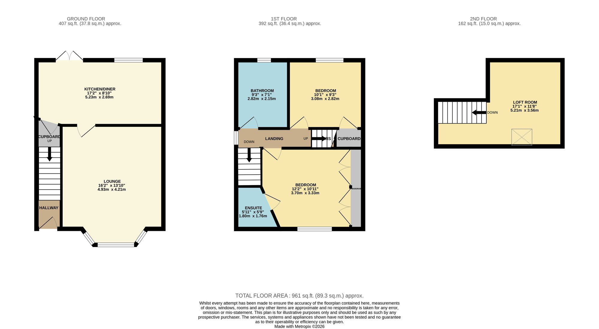 4 Hampton Grove, Bury floorplan