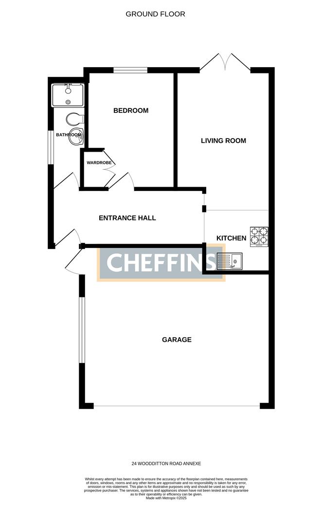 Annexe, 24, Woodditton Road, Newmarket floorplan