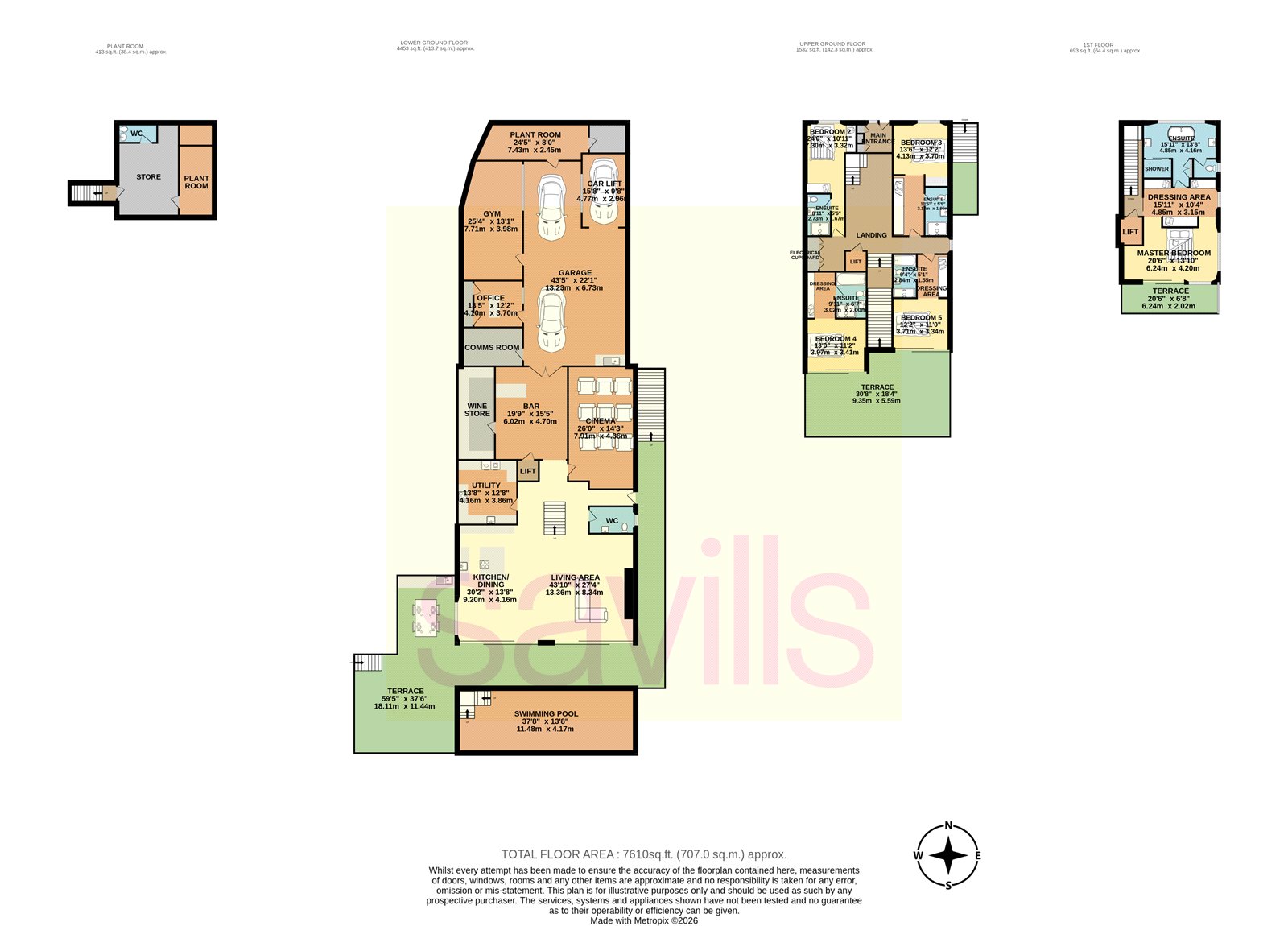 Villa Cambray,, Le Mont Cambrai, Jersey floorplan