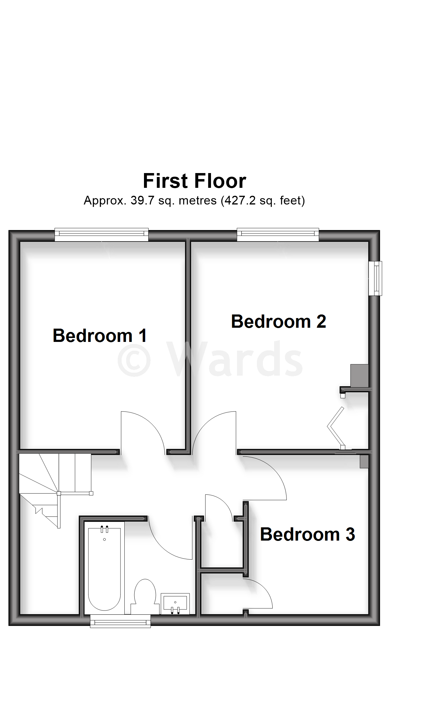 4, Walnut Close, Chatham floorplan