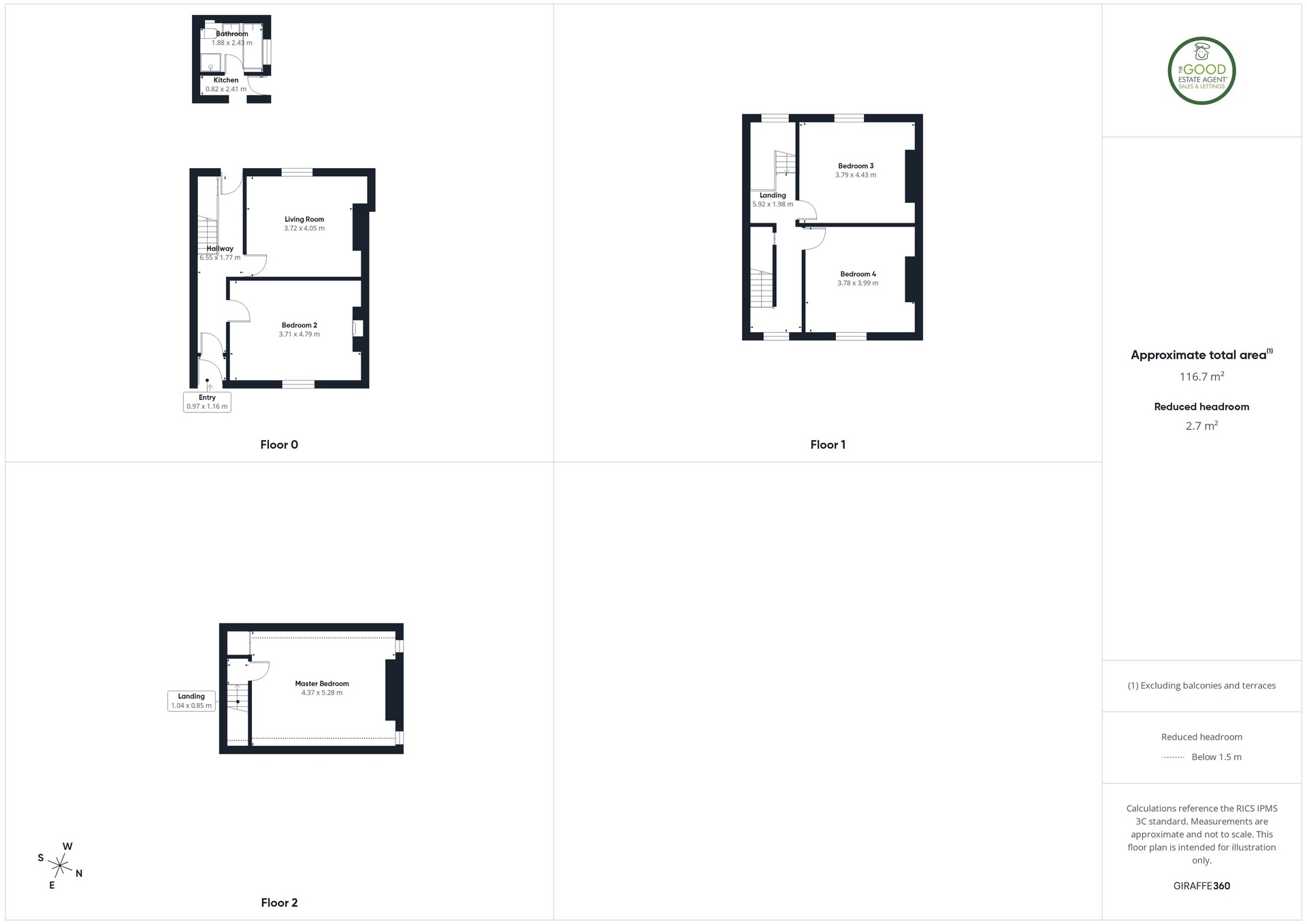 10, James Williams Street, Sunderland floorplan