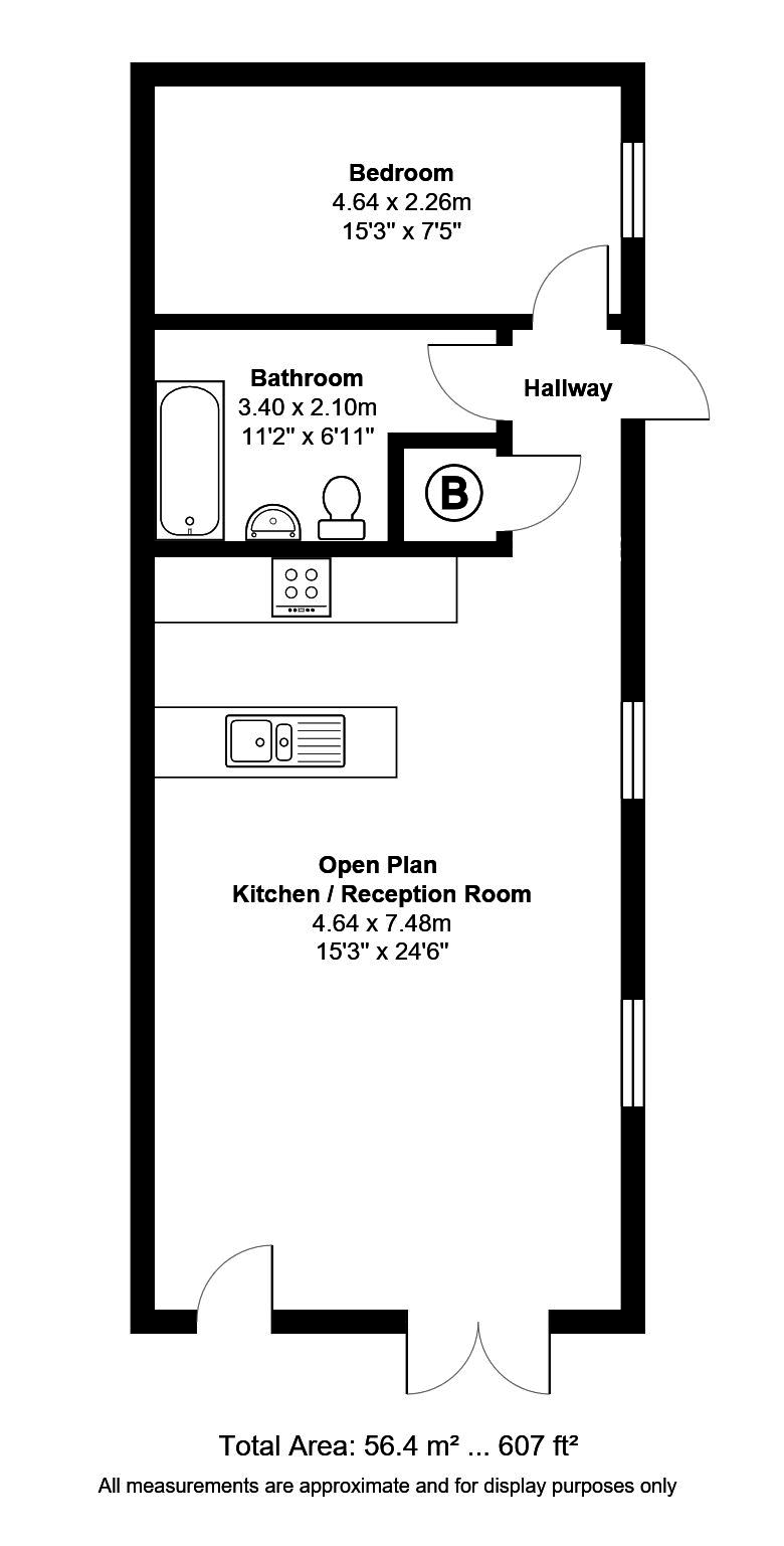 7, King Edward House, Cambridge floorplan