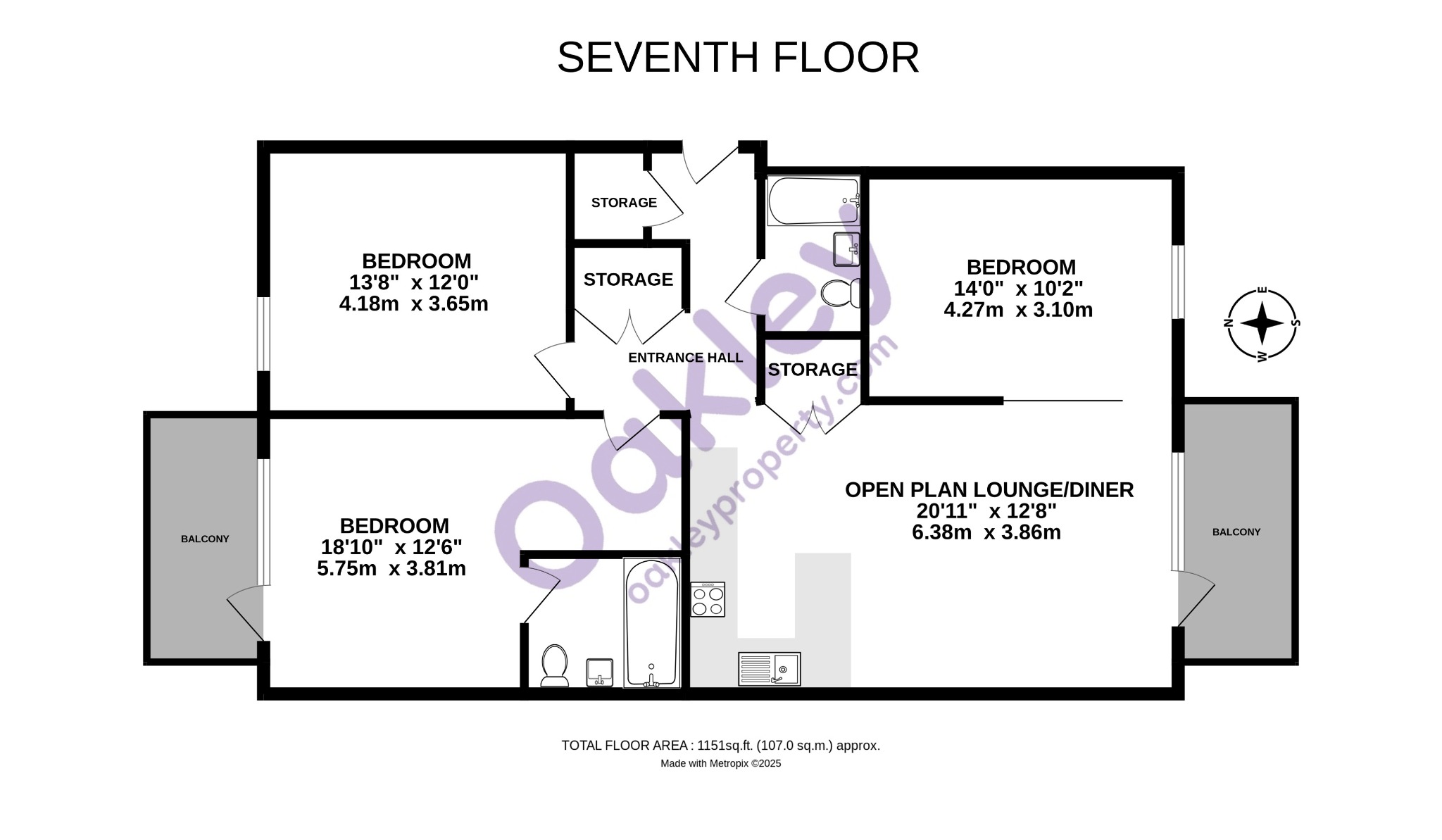 54 Edward Street Quarter, 37 Edward Street, East Sussex floorplan