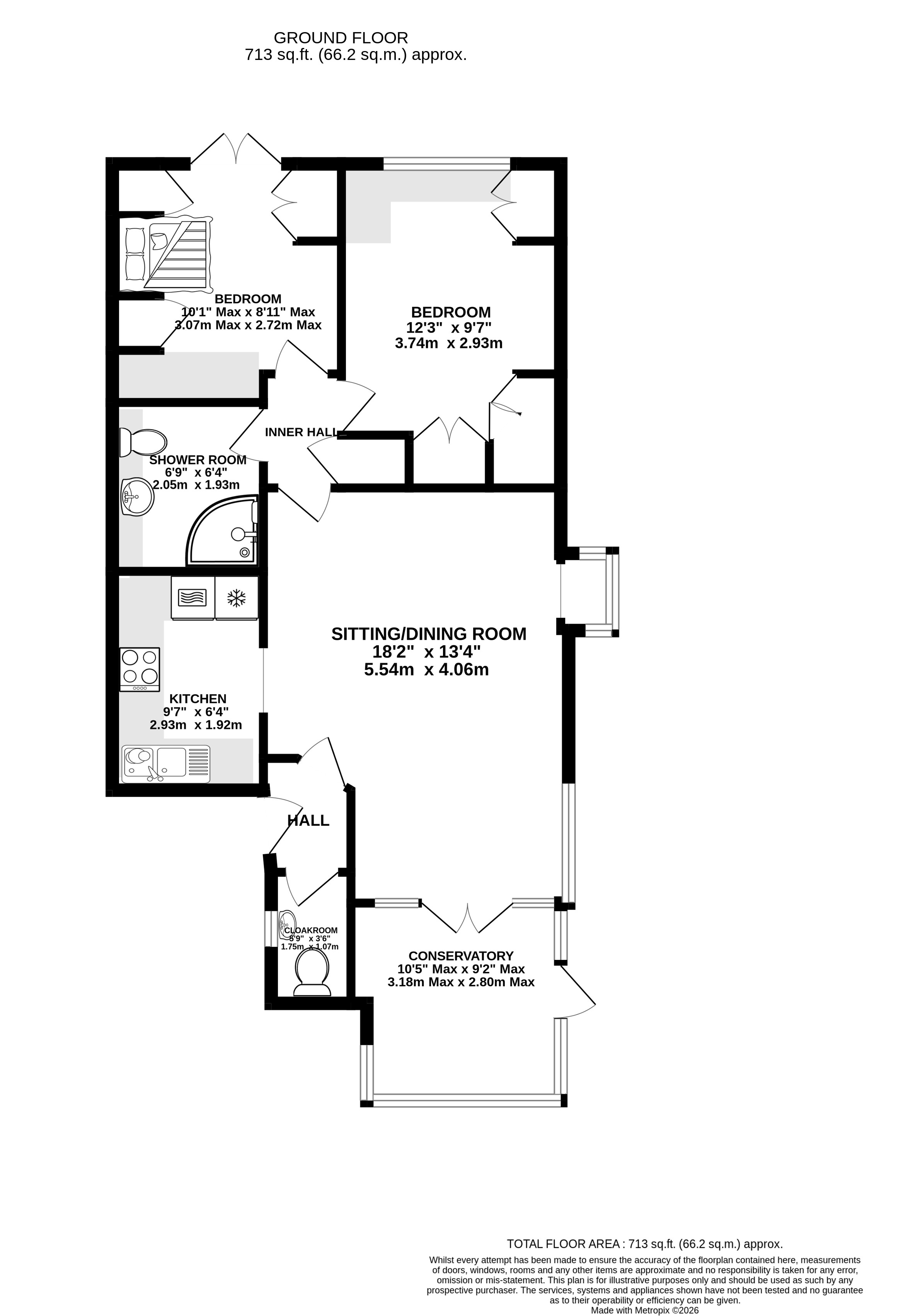 3, Pyrford Mews, Lymington floorplan