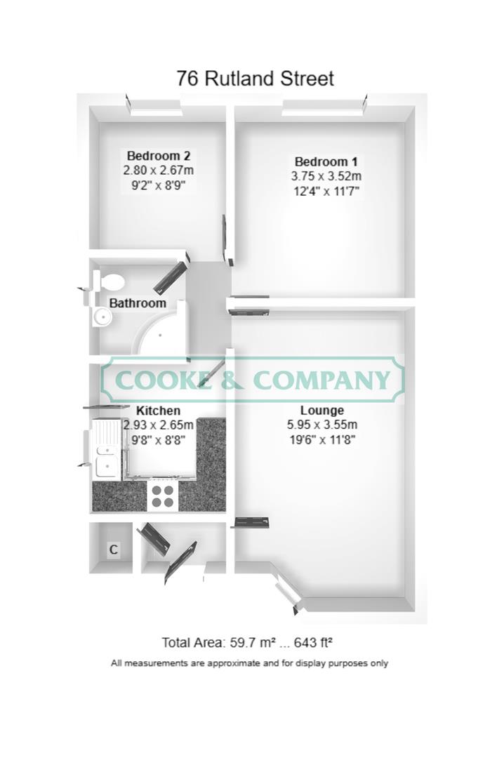 76, Rutland Street, Leigh floorplan
