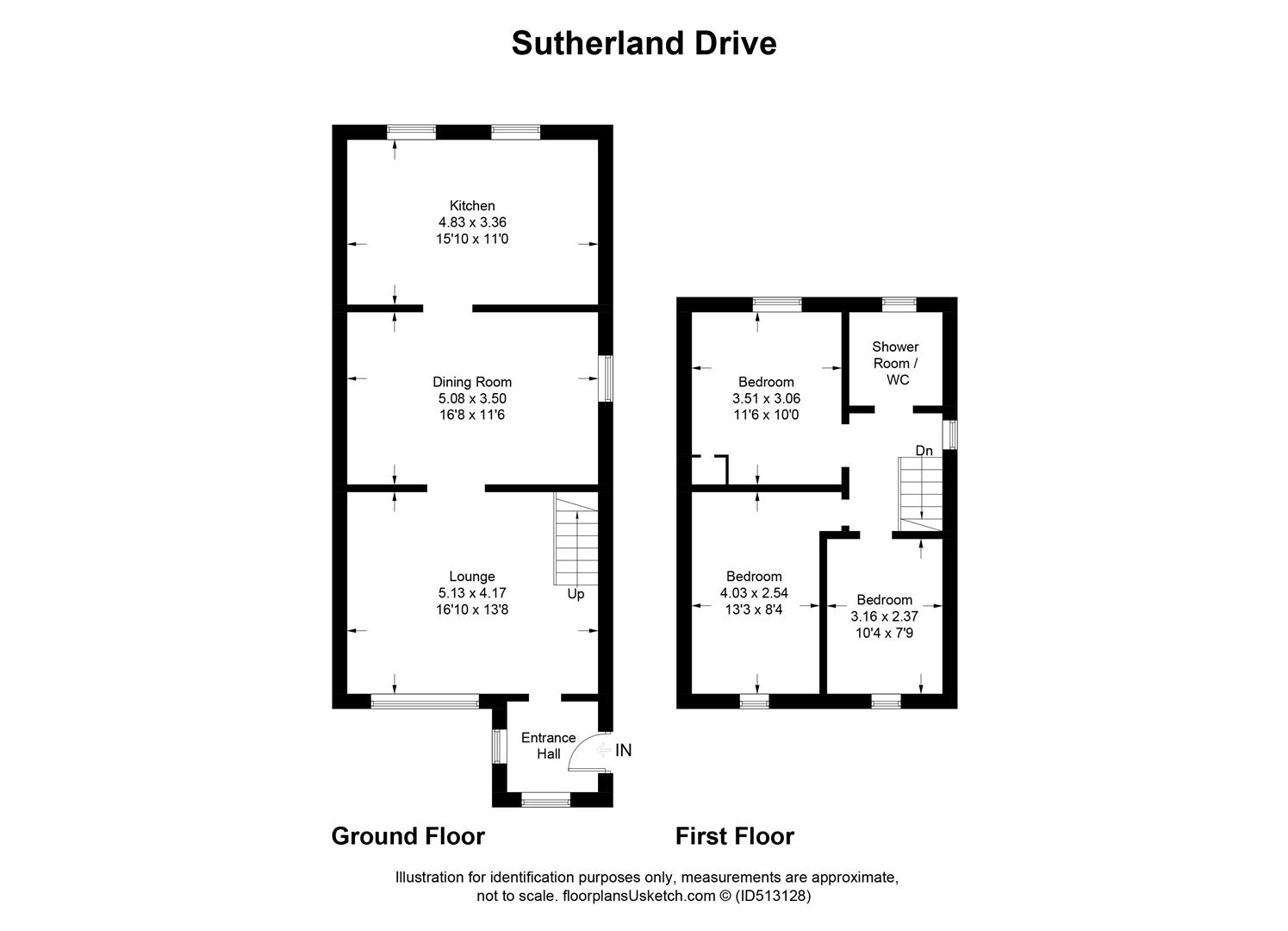 3 Bedrooms Semi-detached house for sale in Sutherland Drive, Airdrie ML6