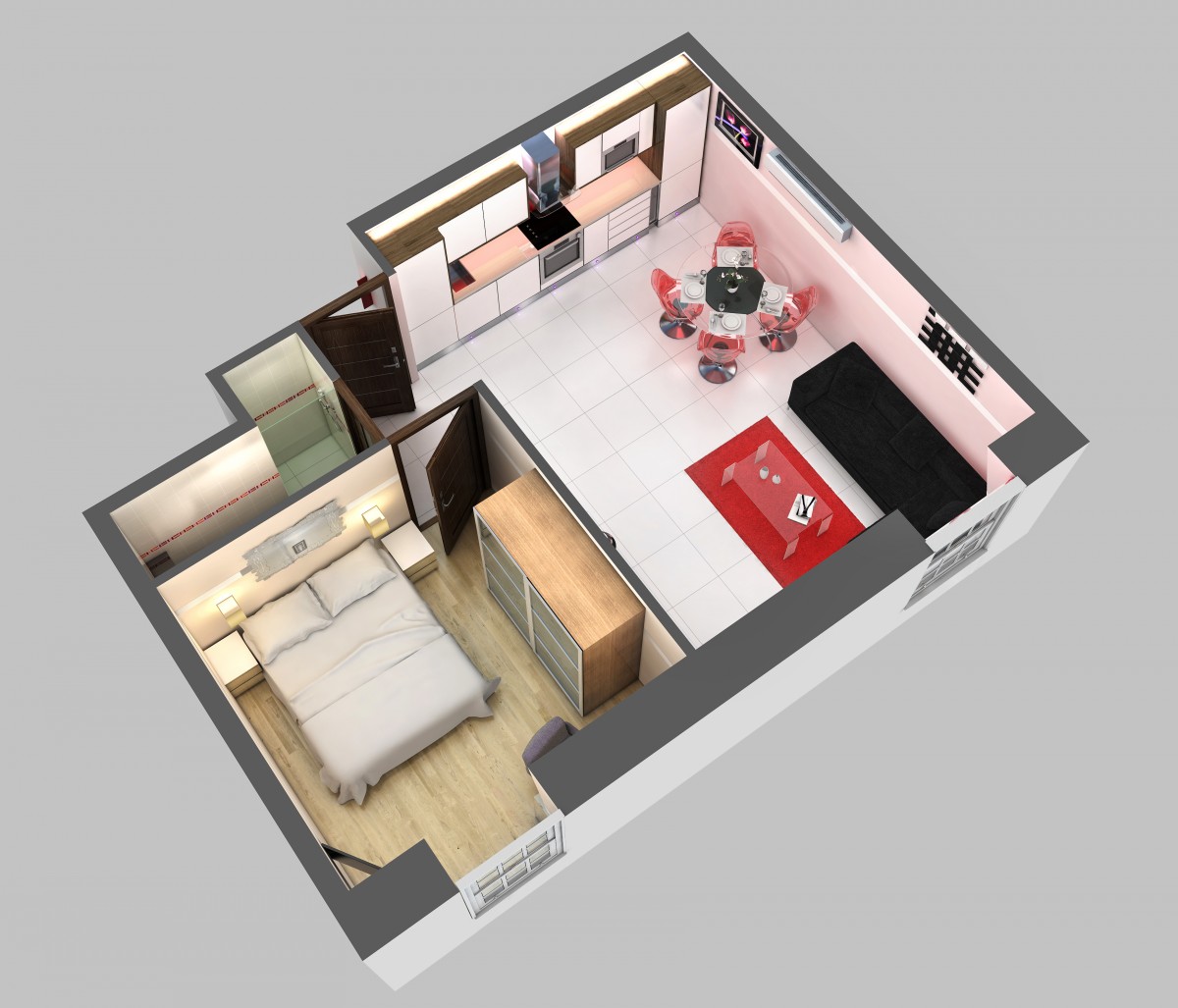 Flat 1, 121, Gloucester Place, London floorplan