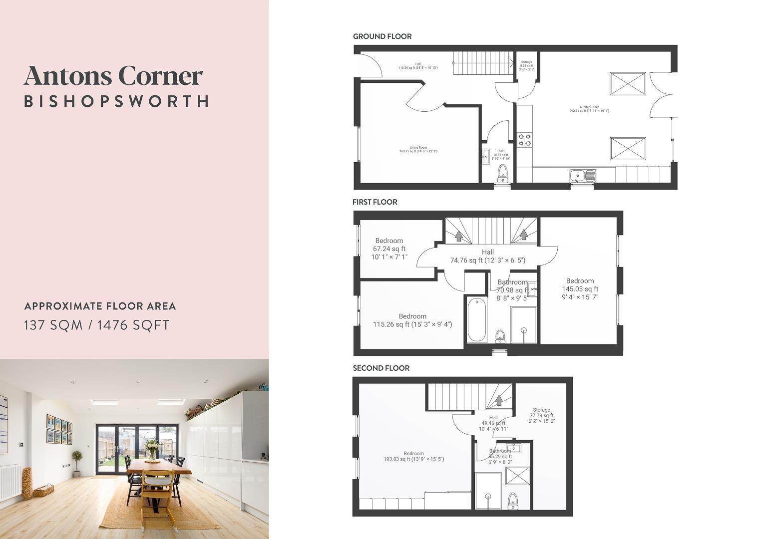 Antons Corner, 2, Kings Head Lane, Bristol floorplan