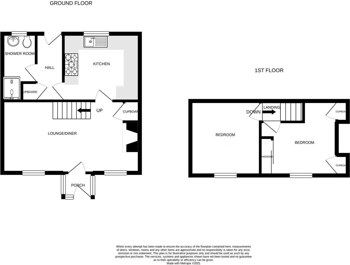 Elvan Cottage, 5, Fore Street, Ashton floorplan