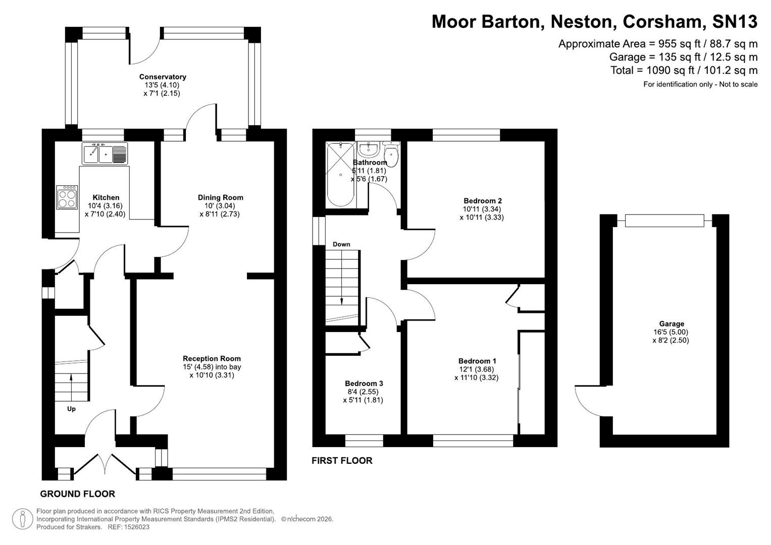 15, Moor Barton, Corsham floorplan
