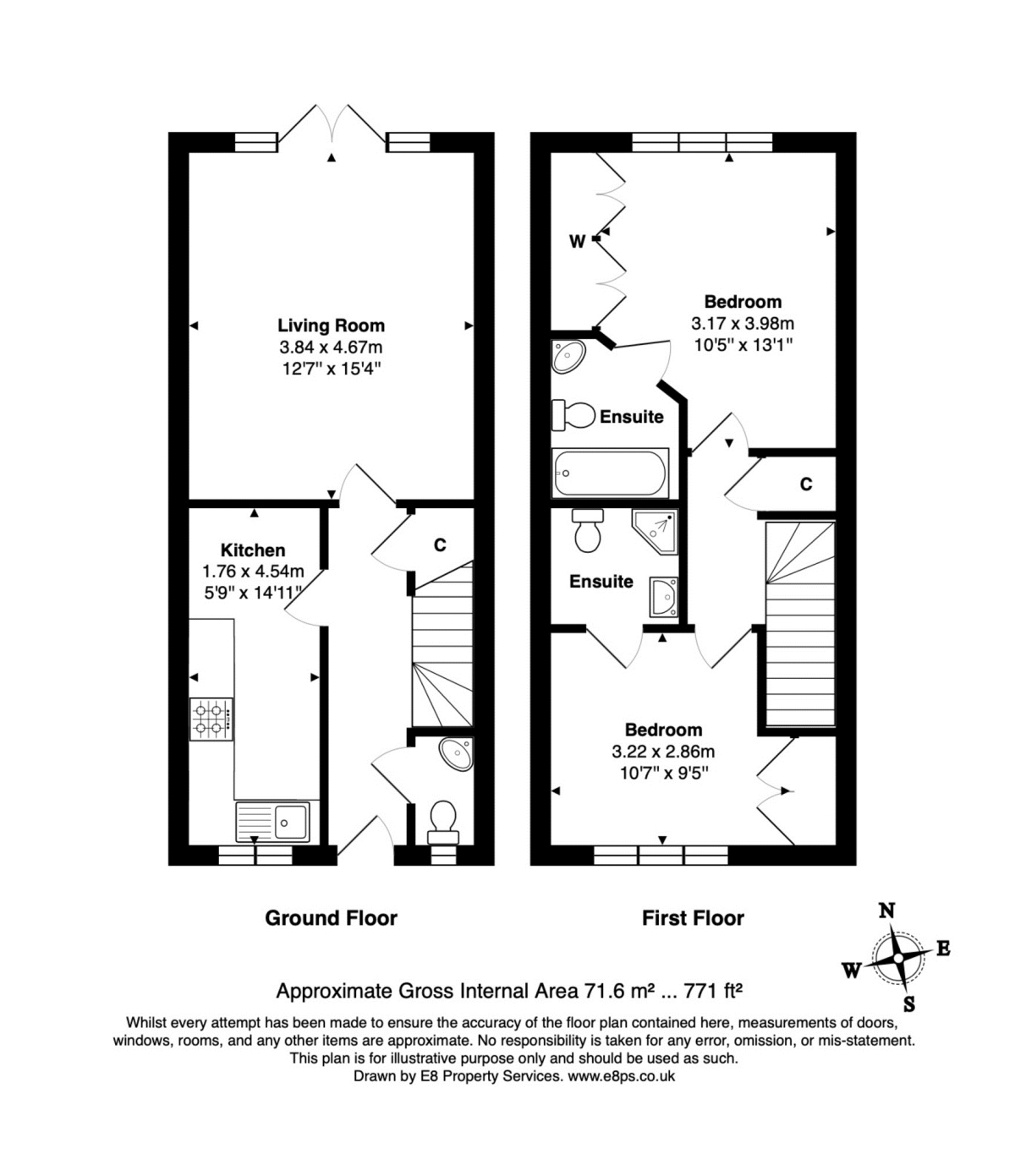 18, St. Christophers Place, Oxford floorplan
