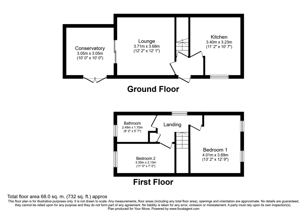 4, Tanfield Green, Luton floorplan