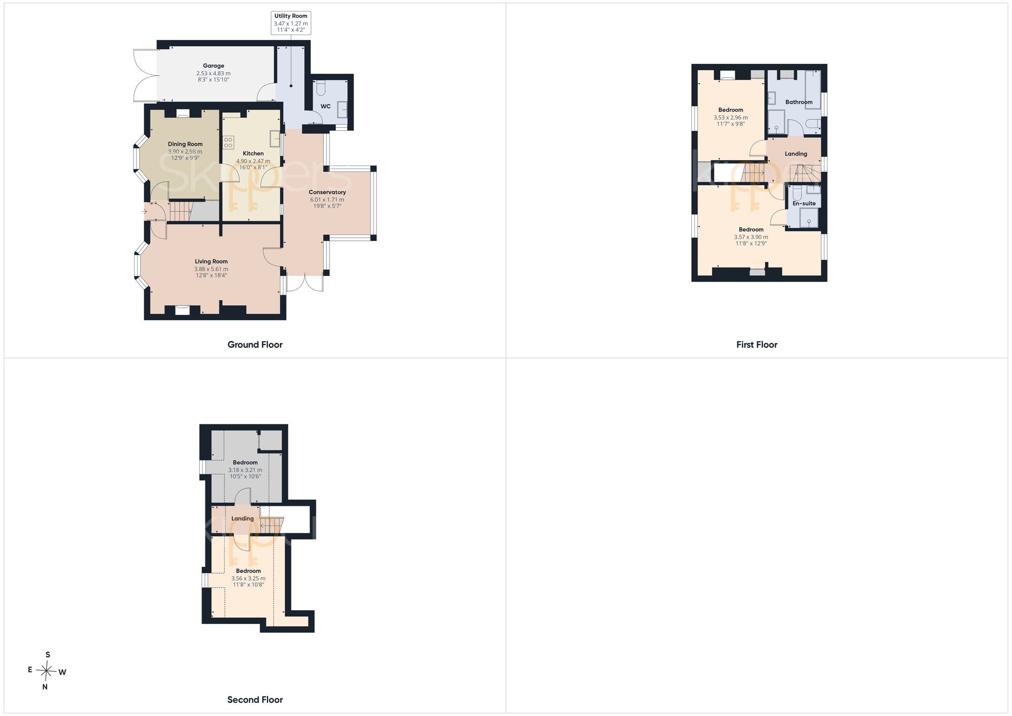 54 The Street, Ashford floorplan