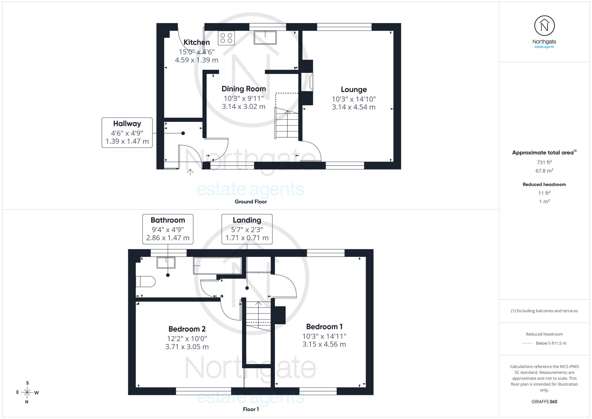 32 Mellanby Crescent, Newton Aycliffe floorplan