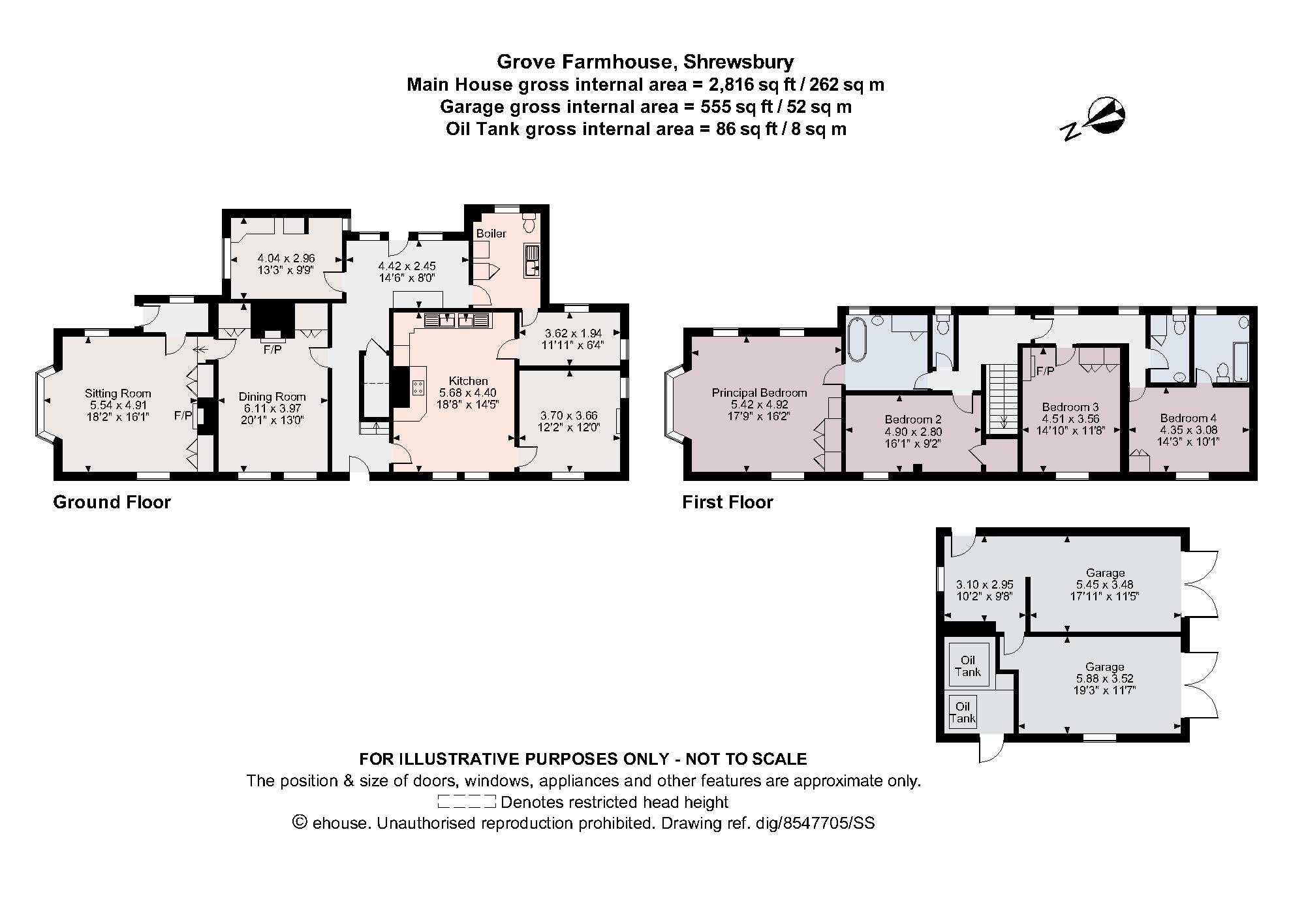 Longnor, Shrewsbury, Shropshire SY5, 4 bedroom detached house for sale