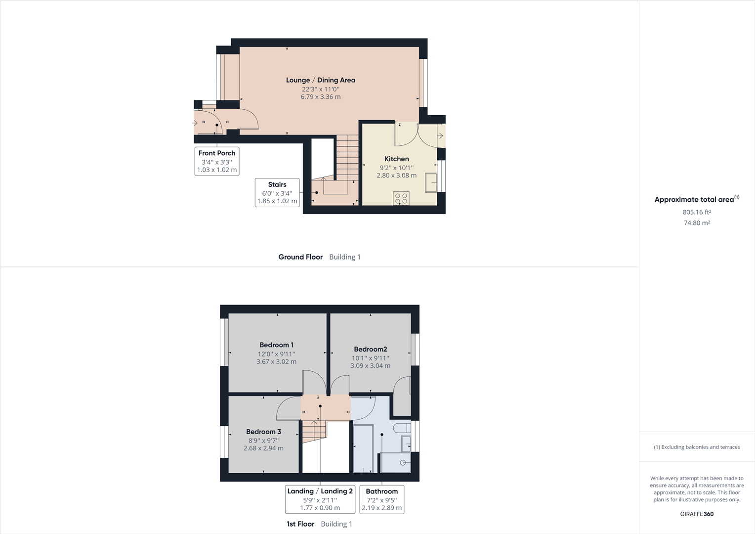 3, Felstead Place, Blyth floorplan