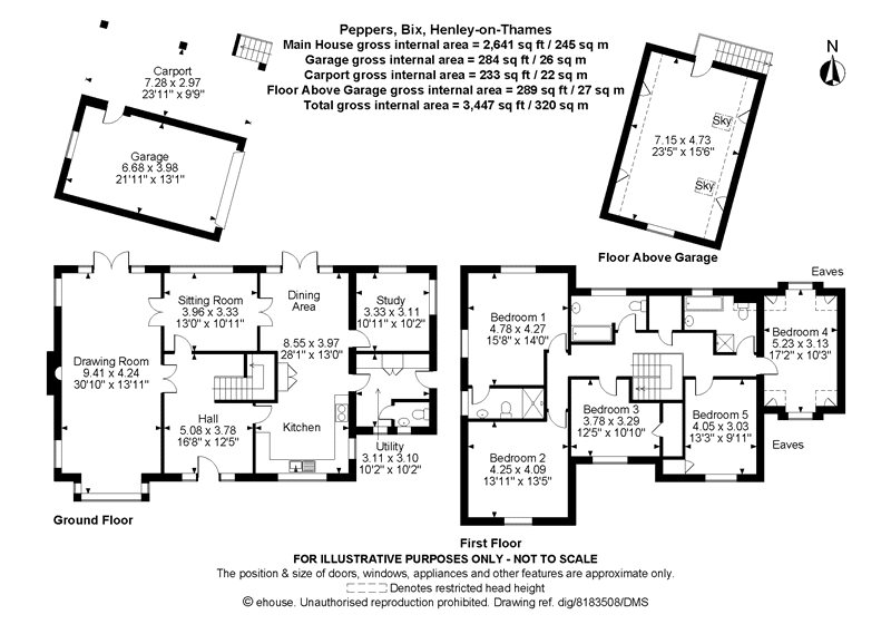 Peppers,, White Lane, Henley-on-Thames floorplan