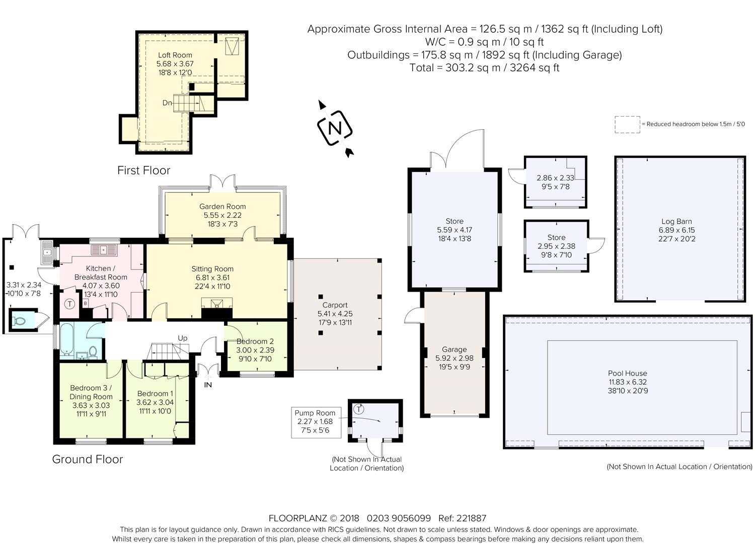 3 Bedrooms Detached bungalow for sale in Kitwood Lane, Ropley, Alresford, Hampshire SO24