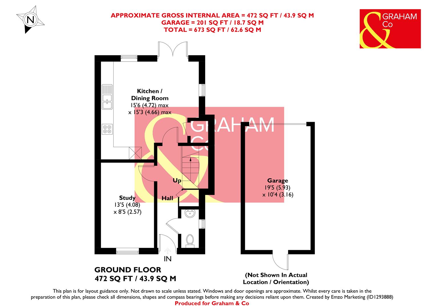 25, Picket Twenty Way, Andover floorplan