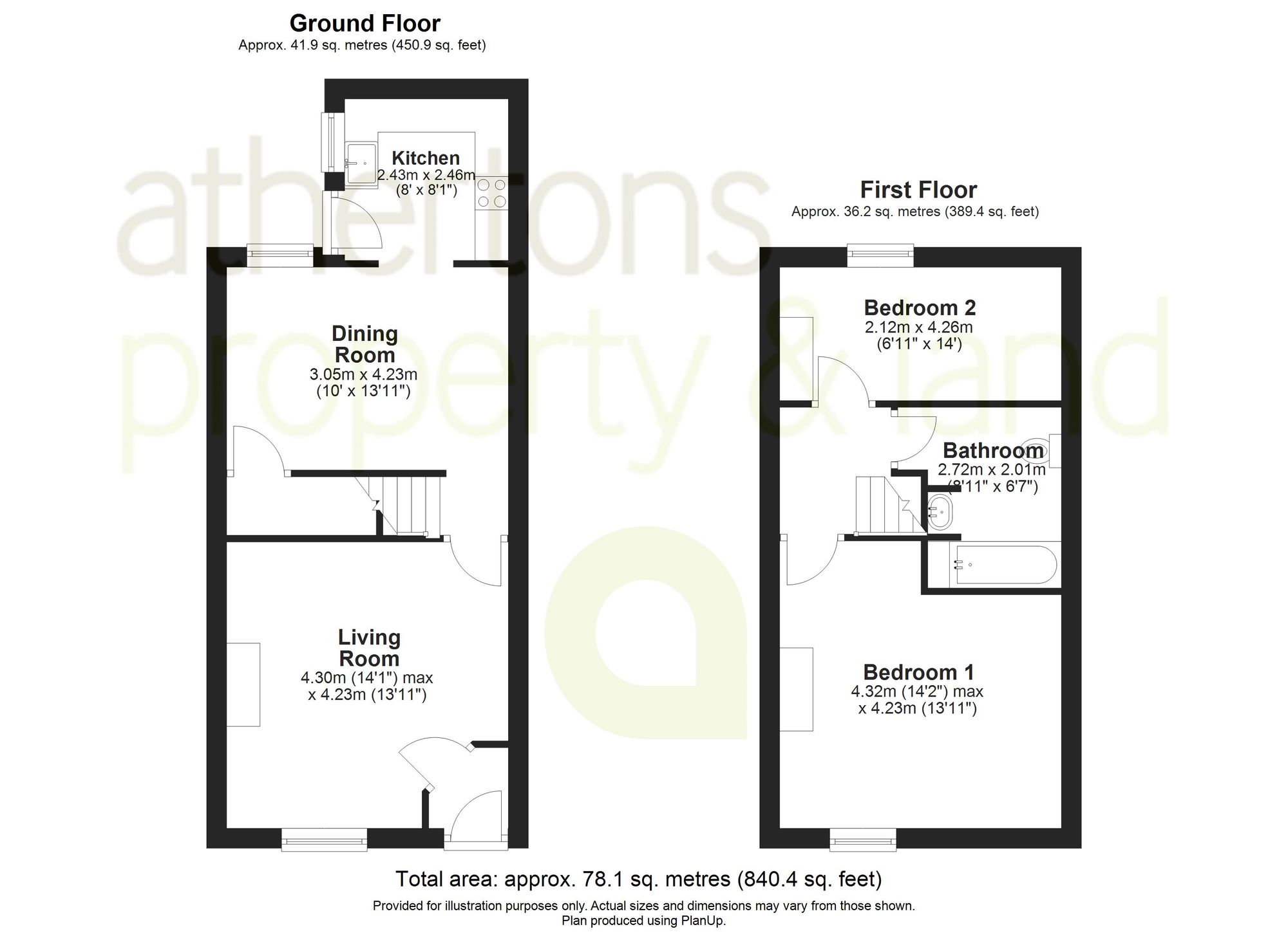 8 King Street, Clitheroe floorplan