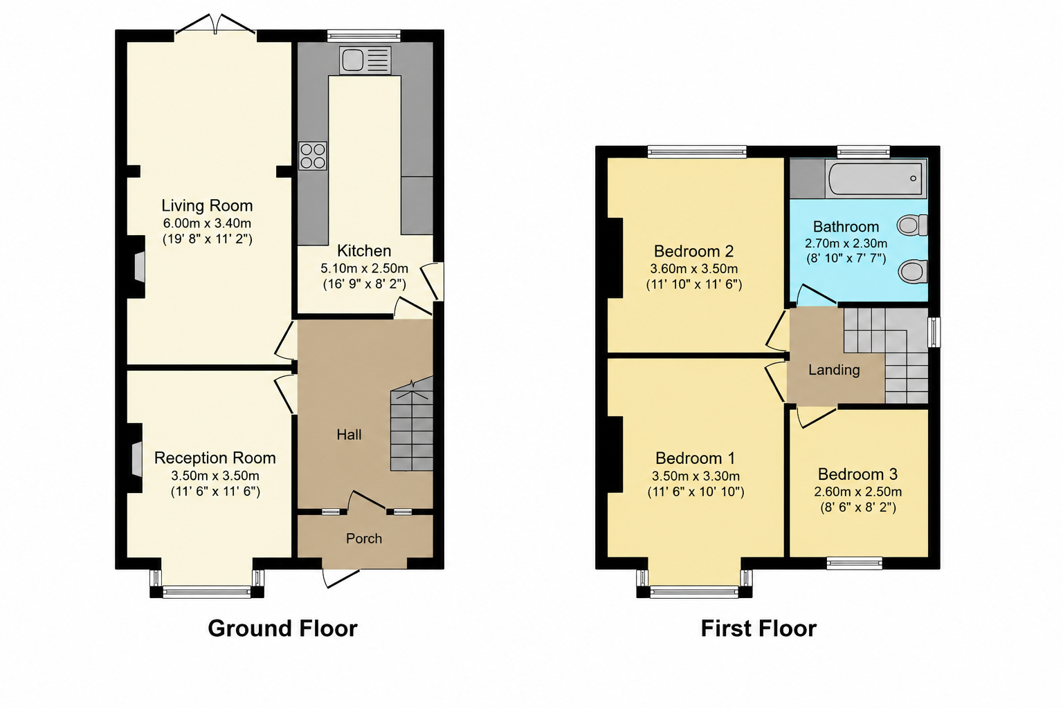 47, County Road, Ormskirk floorplan