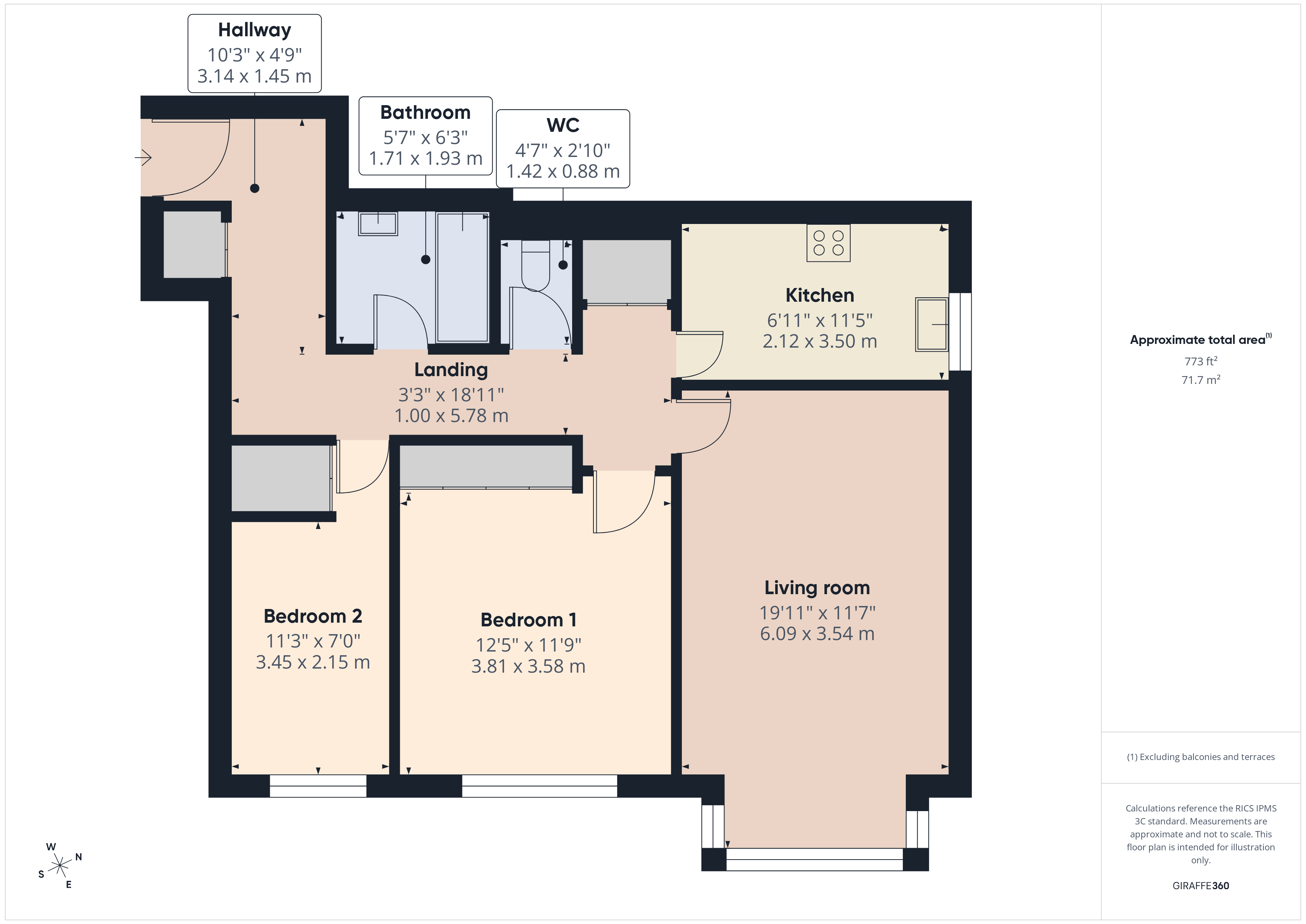 London Road, Brighton floorplan