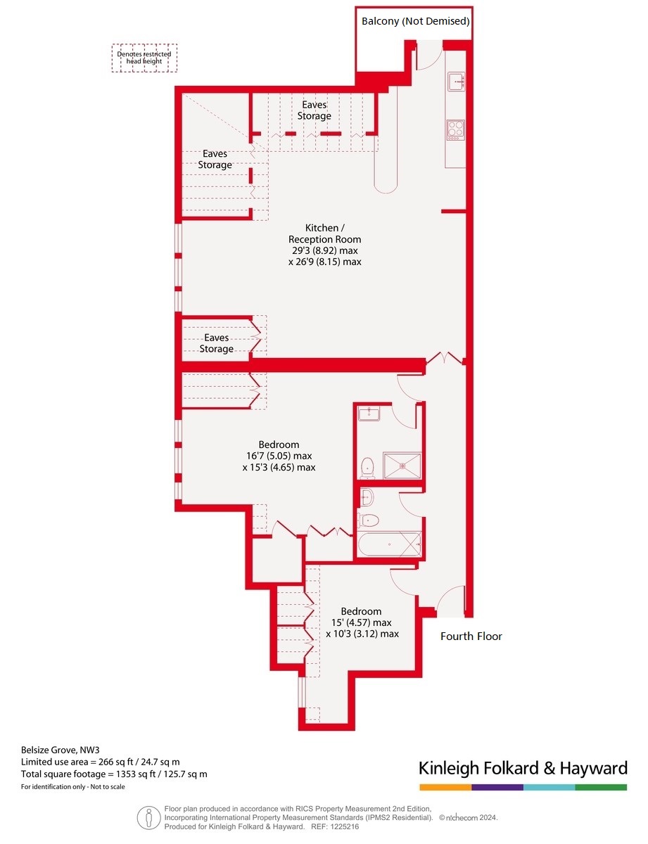 25 Ormonde Court,, Belsize Grove, London floorplan